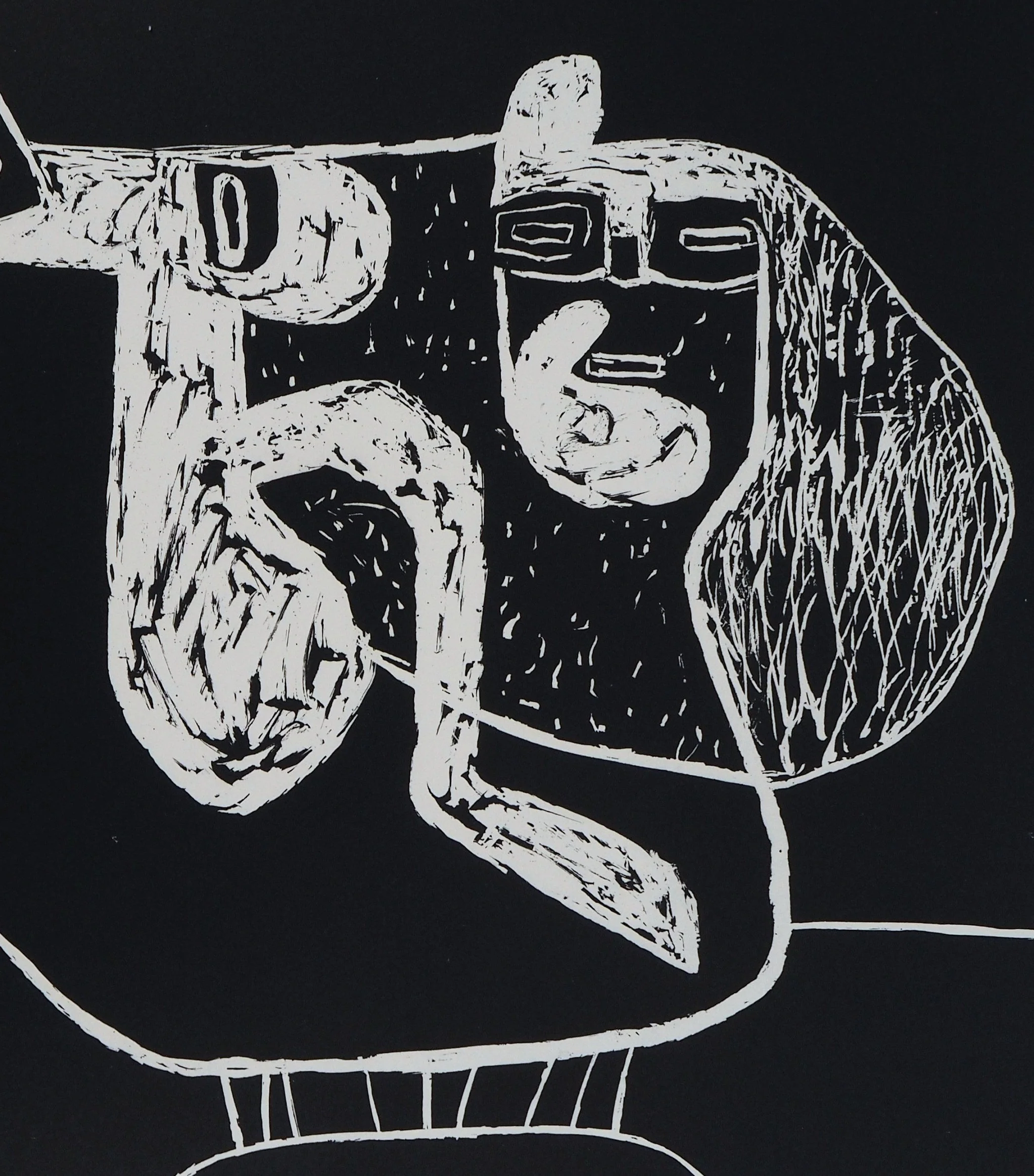 LE CORBUSIER : Enfant au couffin, Lithographie originale signée - Image 3