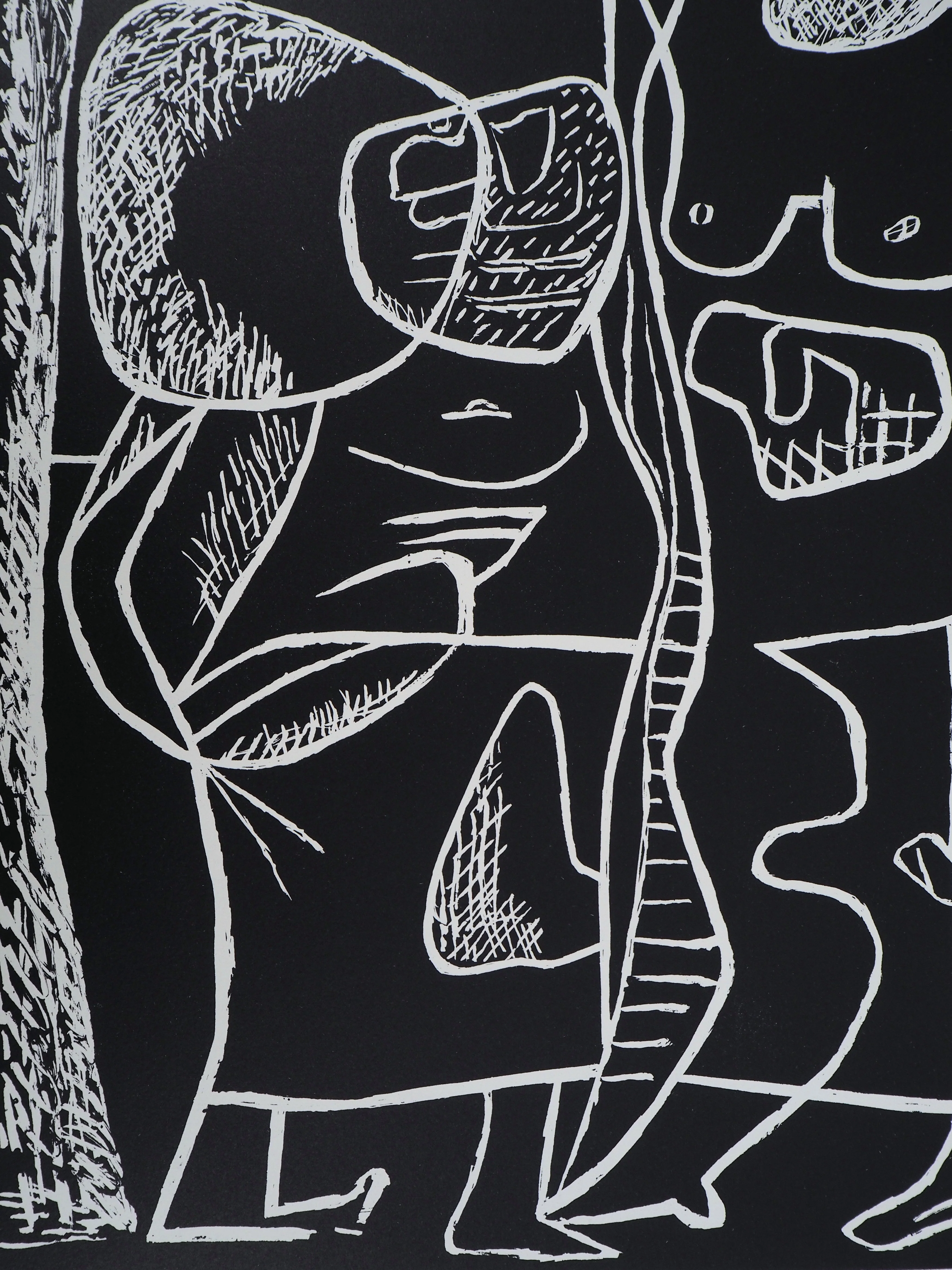 LE CORBUSIER : Le combat des titans, Lithographie originale signée - Image 5