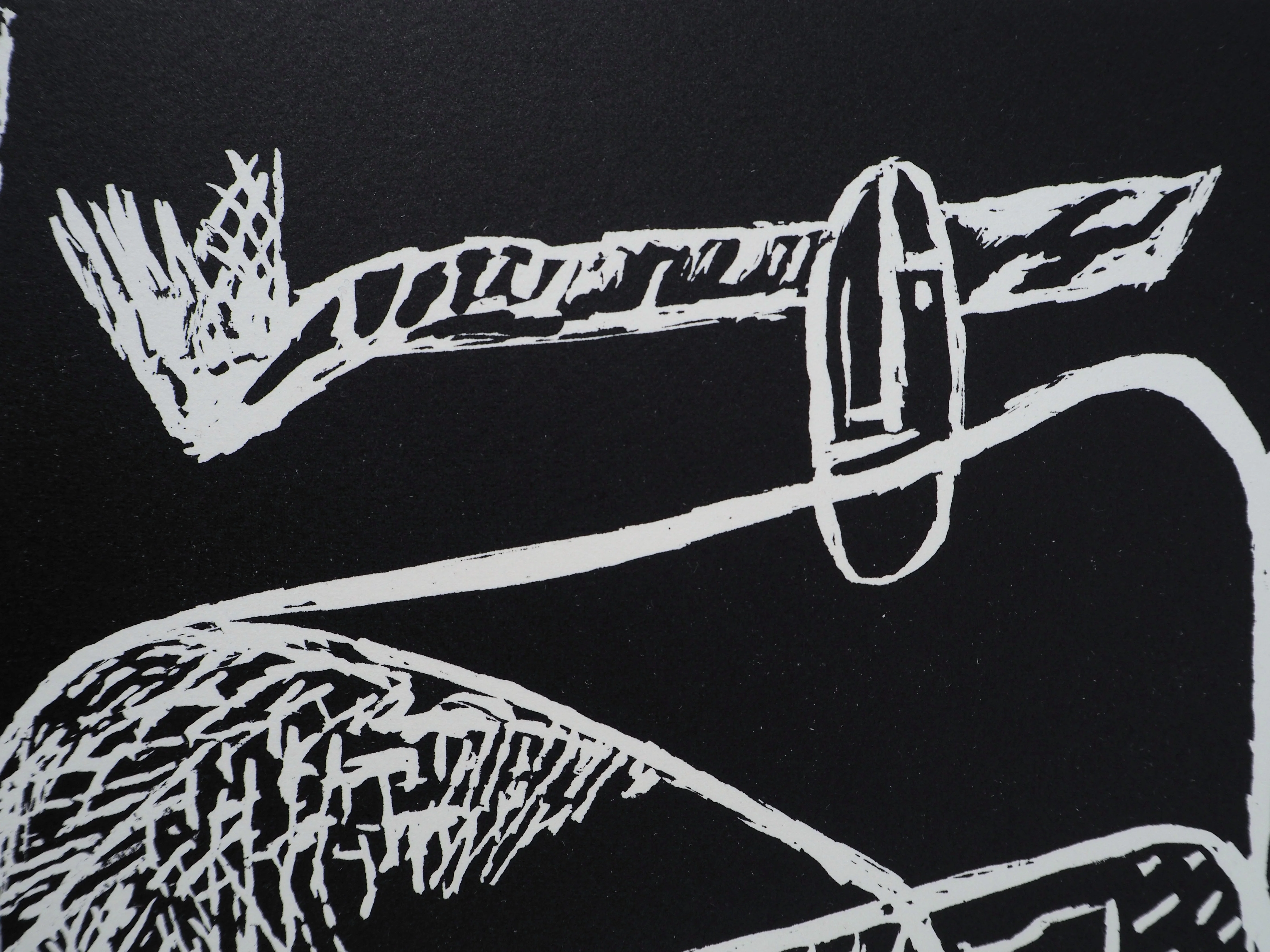LE CORBUSIER : Le combat des titans, Lithographie originale signée - Image 6