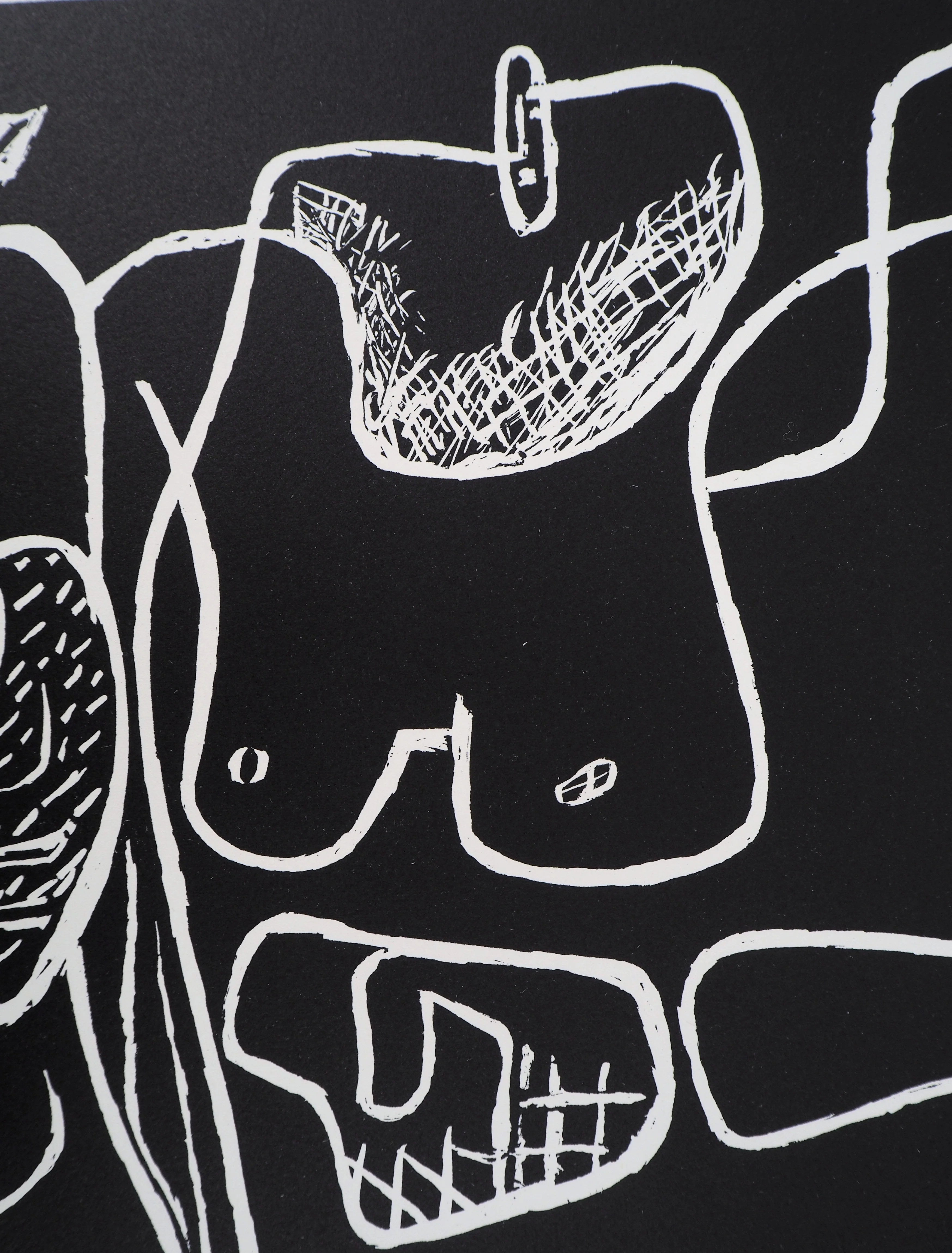 LE CORBUSIER : Le combat des titans, Lithographie originale signée - Image 7