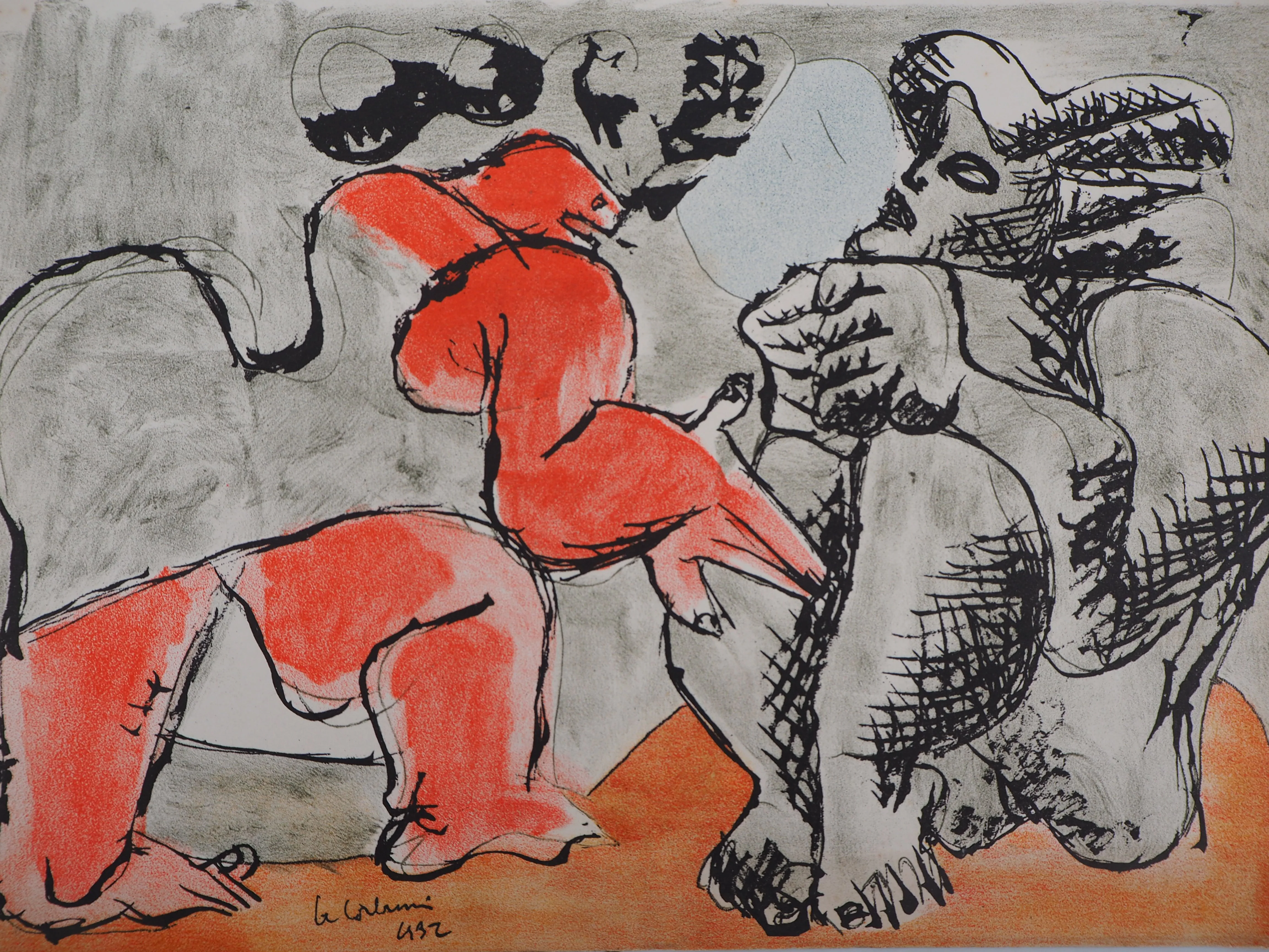 LE CORBUSIER : Arguments, Lithographie Signée, 1938 - Image 5