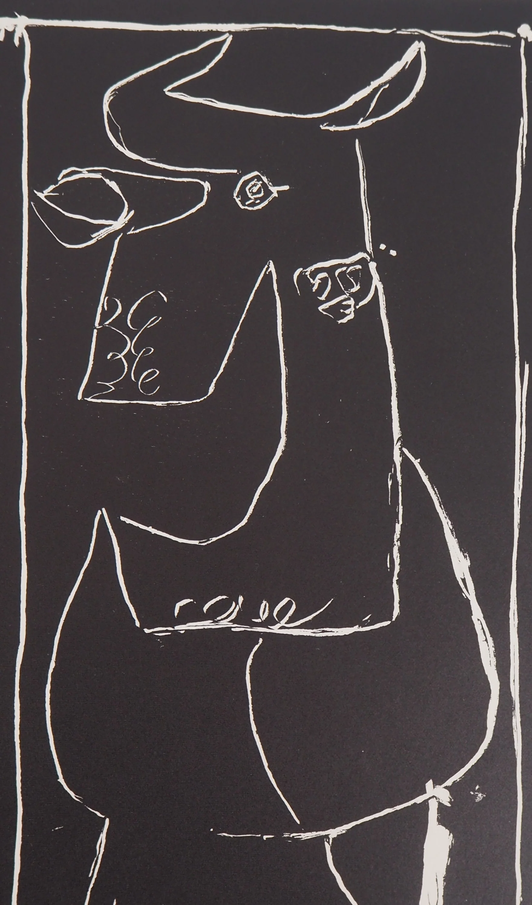 LE CORBUSIER : Nu et Taureau, Lithographie originale signée - Image 6