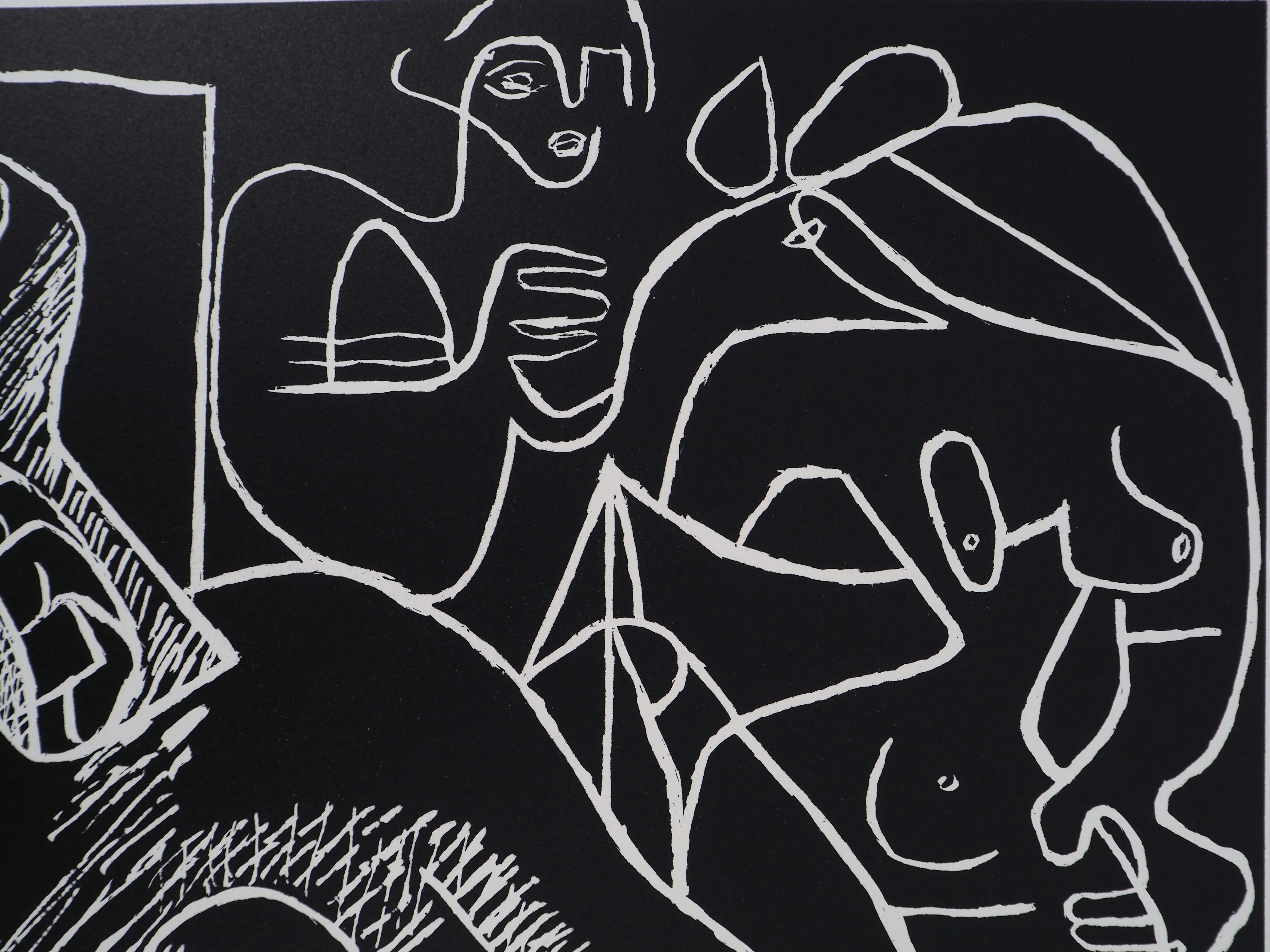 LE CORBUSIER : Portrait de famille, Lithographie originale signée - Image 4