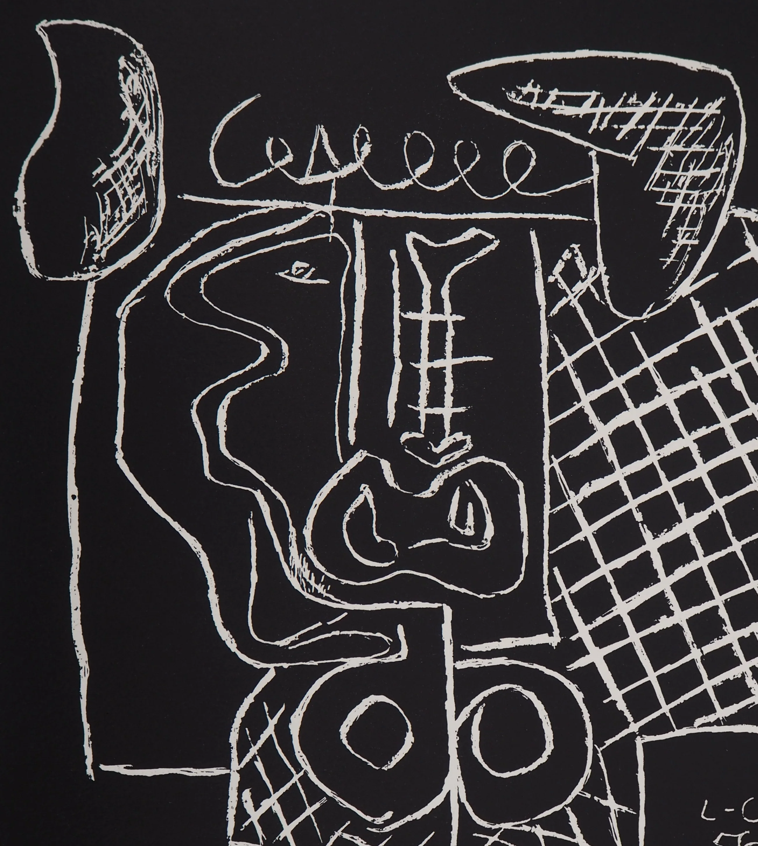 LE CORBUSIER : Taureau, Lithographie originale signée - Image 4