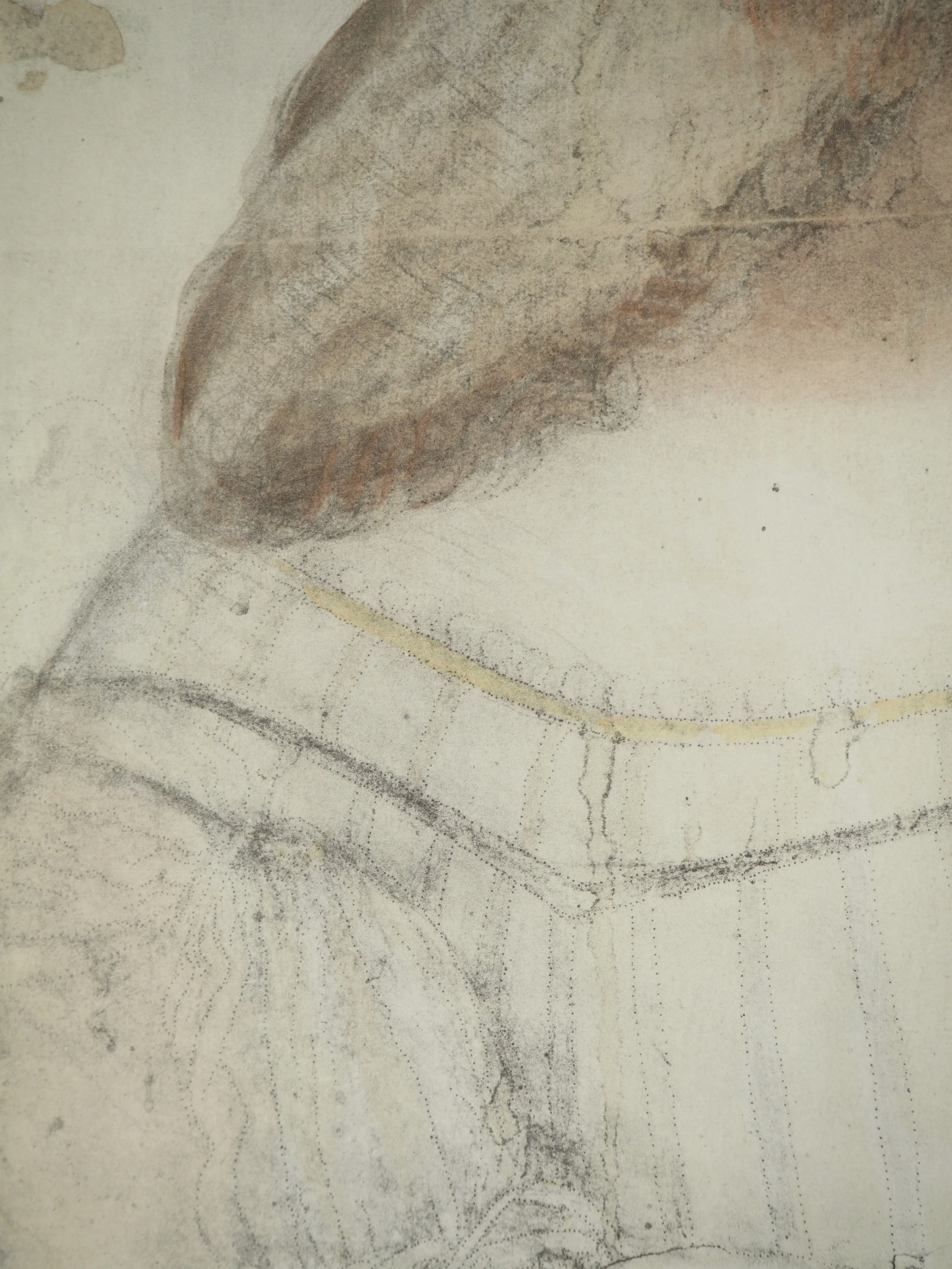Leonard DE VINCI : Isabelle d'Este, Lithographie et pochoir - Image 4