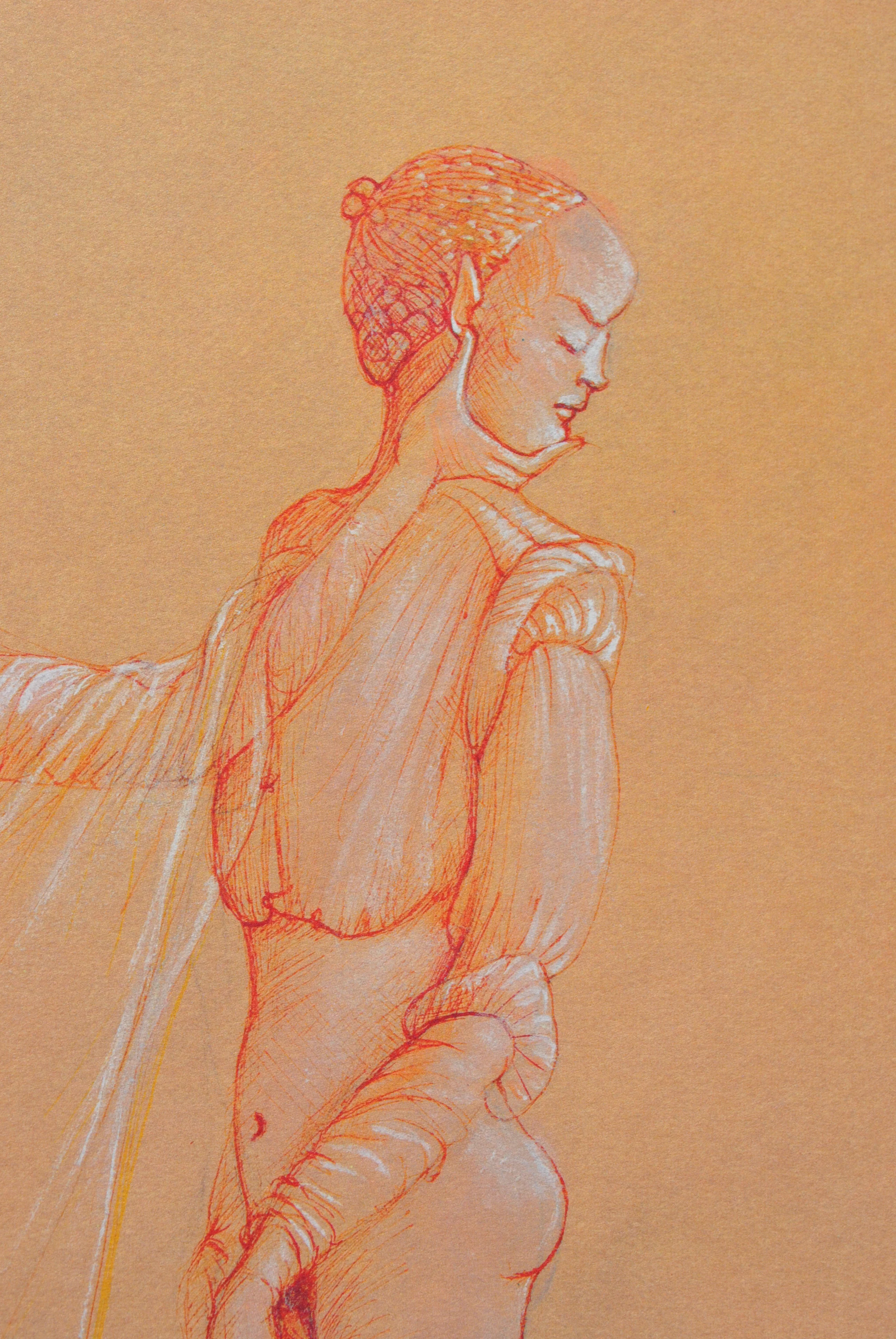 Léonor FINI : Le refus, Lithographie signée - Image 3