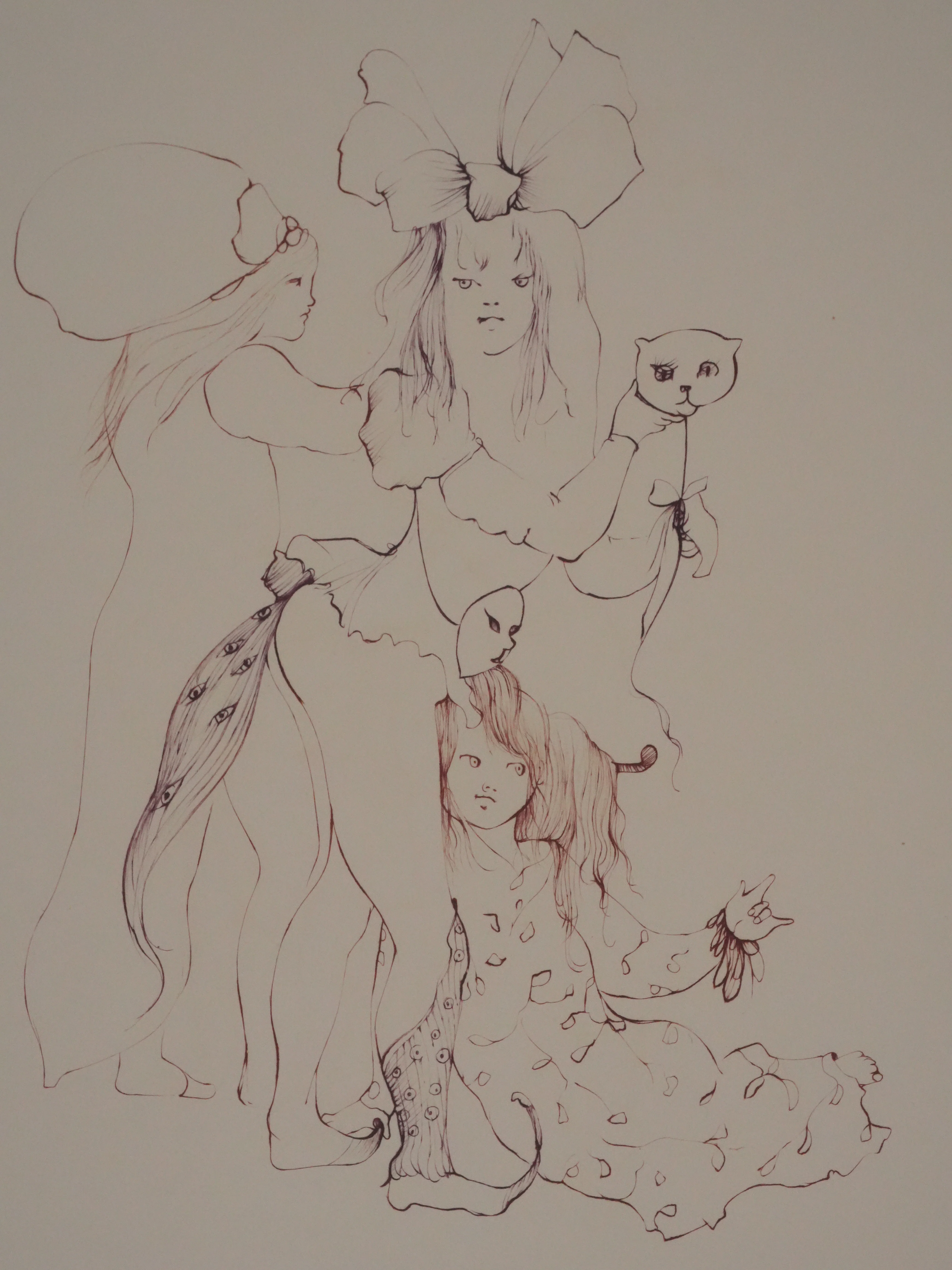 Léonor FINI : Notre petit chat, Gravure originale signée - Image 4