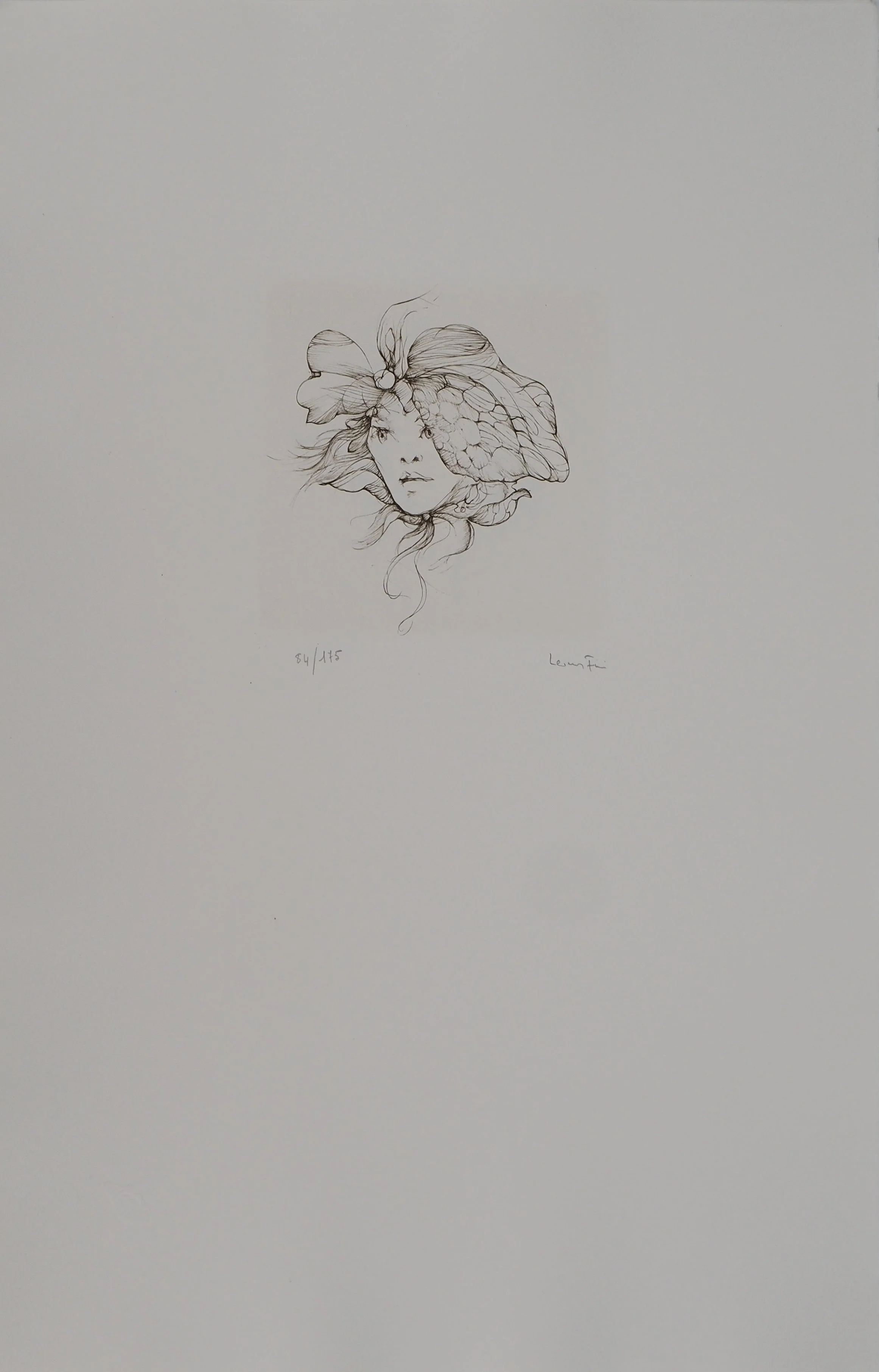 Léonor FINI : Rêveuse, Gravure originale signée - Image 3