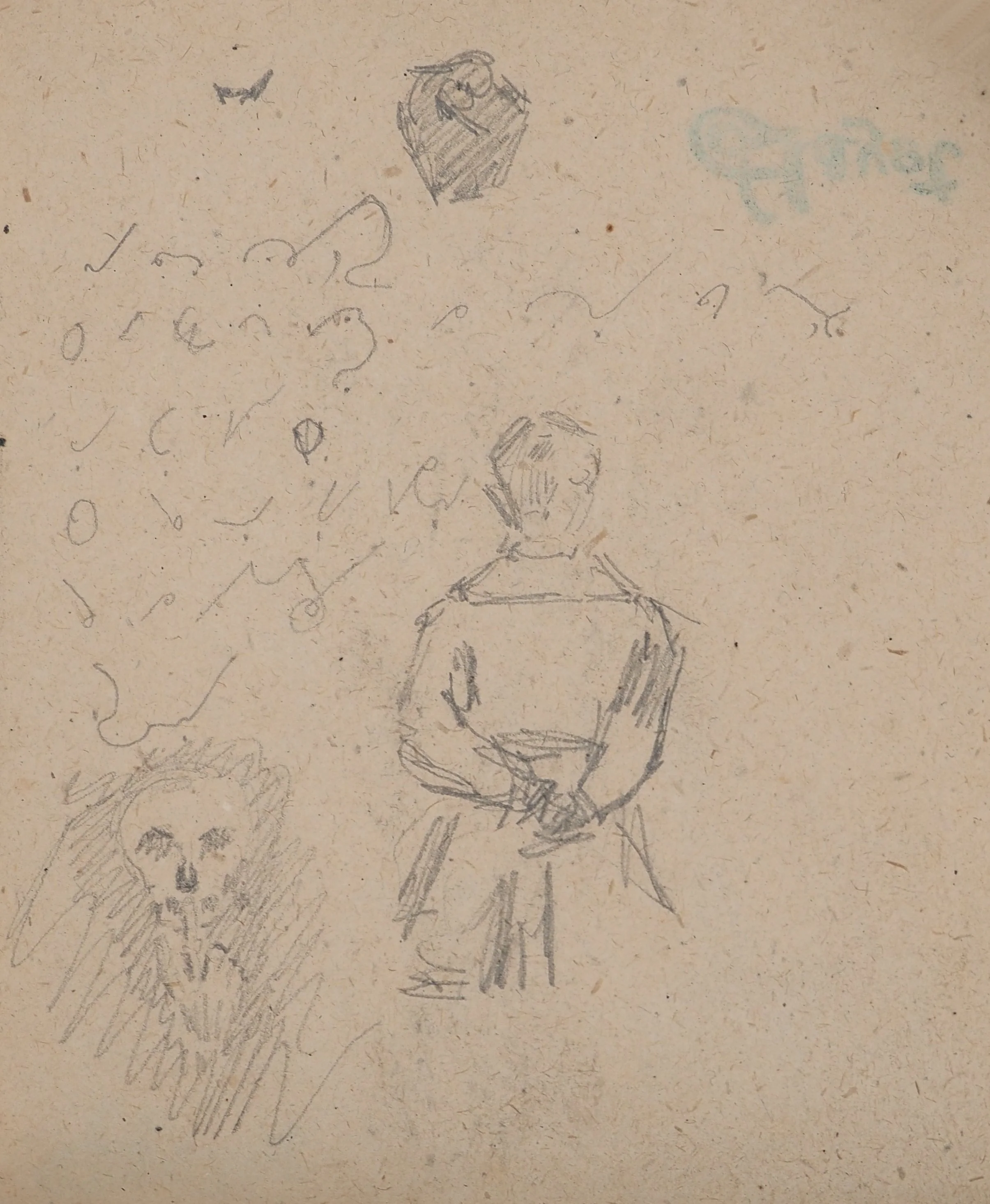 Louis HAYET : Le cow-boy, Dessin original signé - Image 6