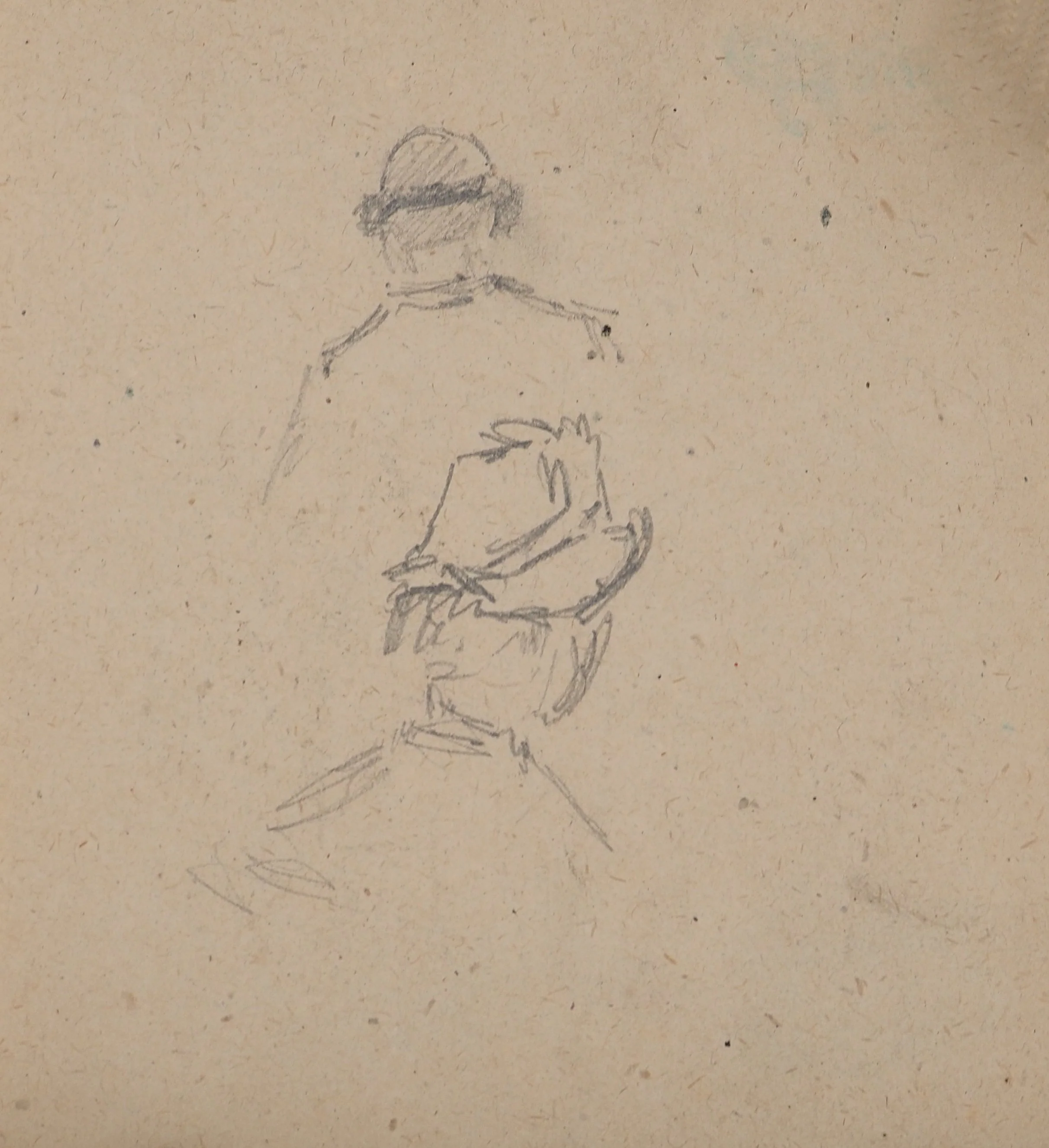 Louis HAYET : Les gouvernantes, Dessin original signé - Image 6