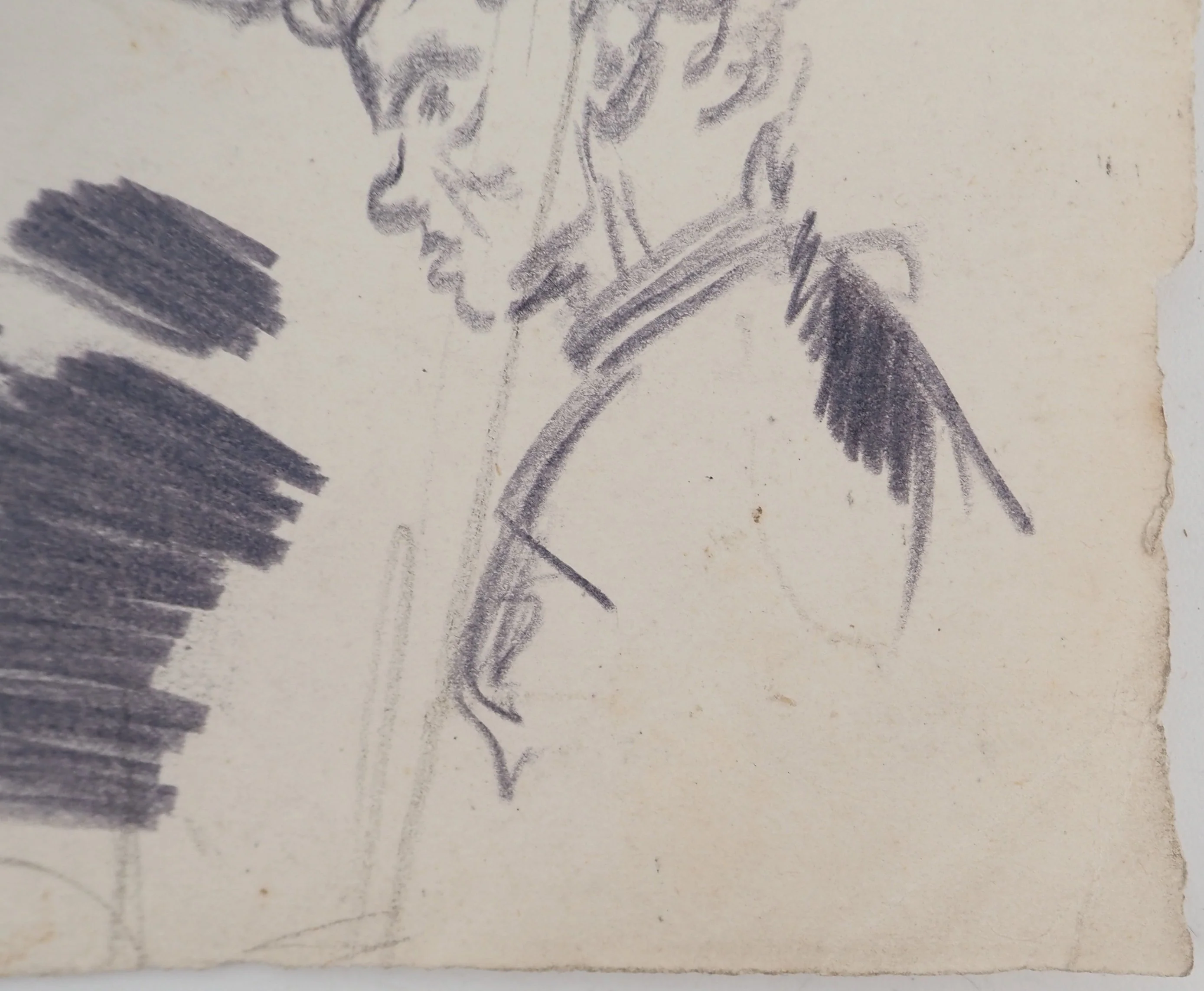 Louis HAYET : Personnage à la flèche, Dessin original signé - Image 6