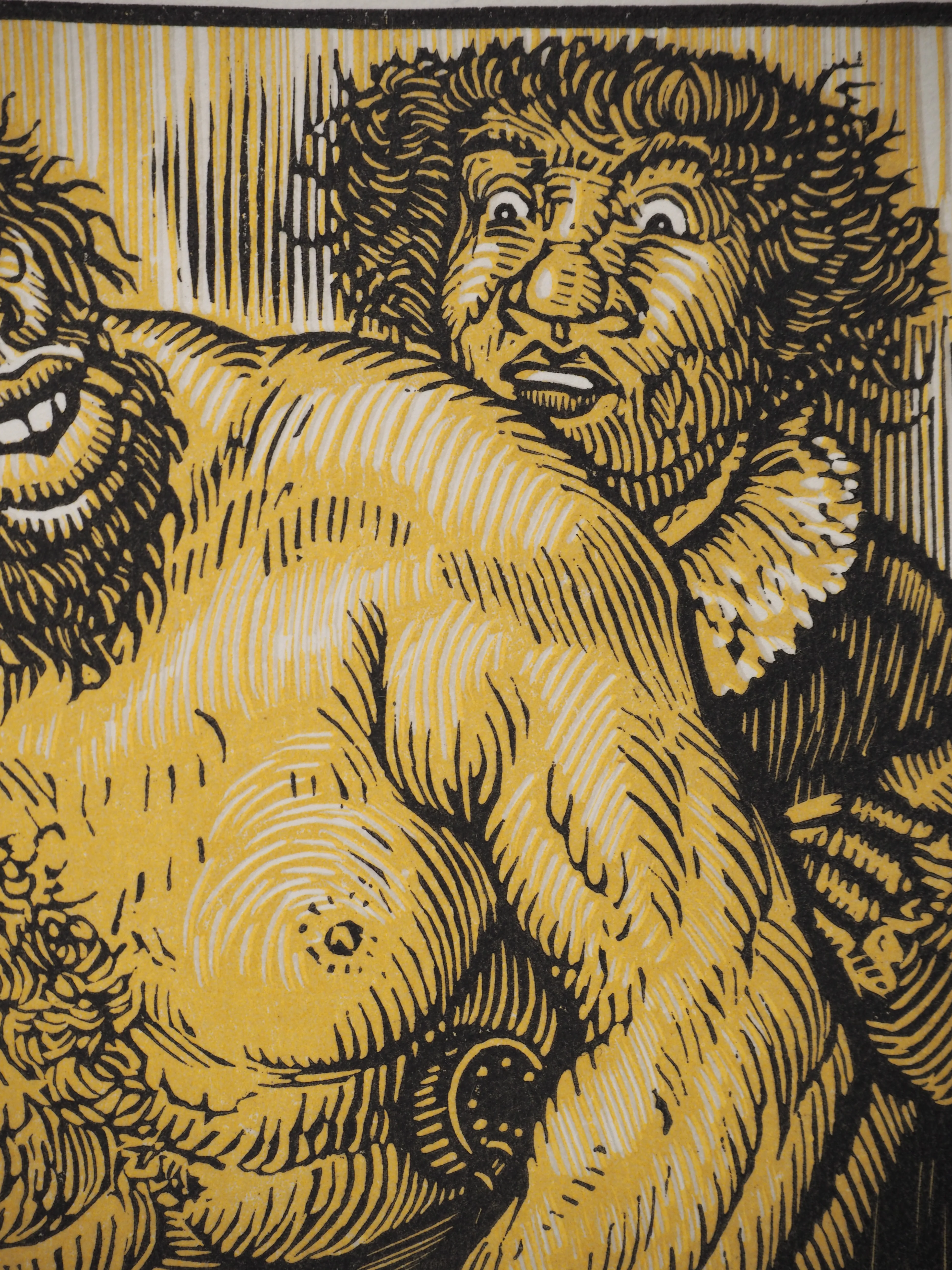 Louis JOU : Les contes de Perrault, Gravure sur bois originale - Image 6