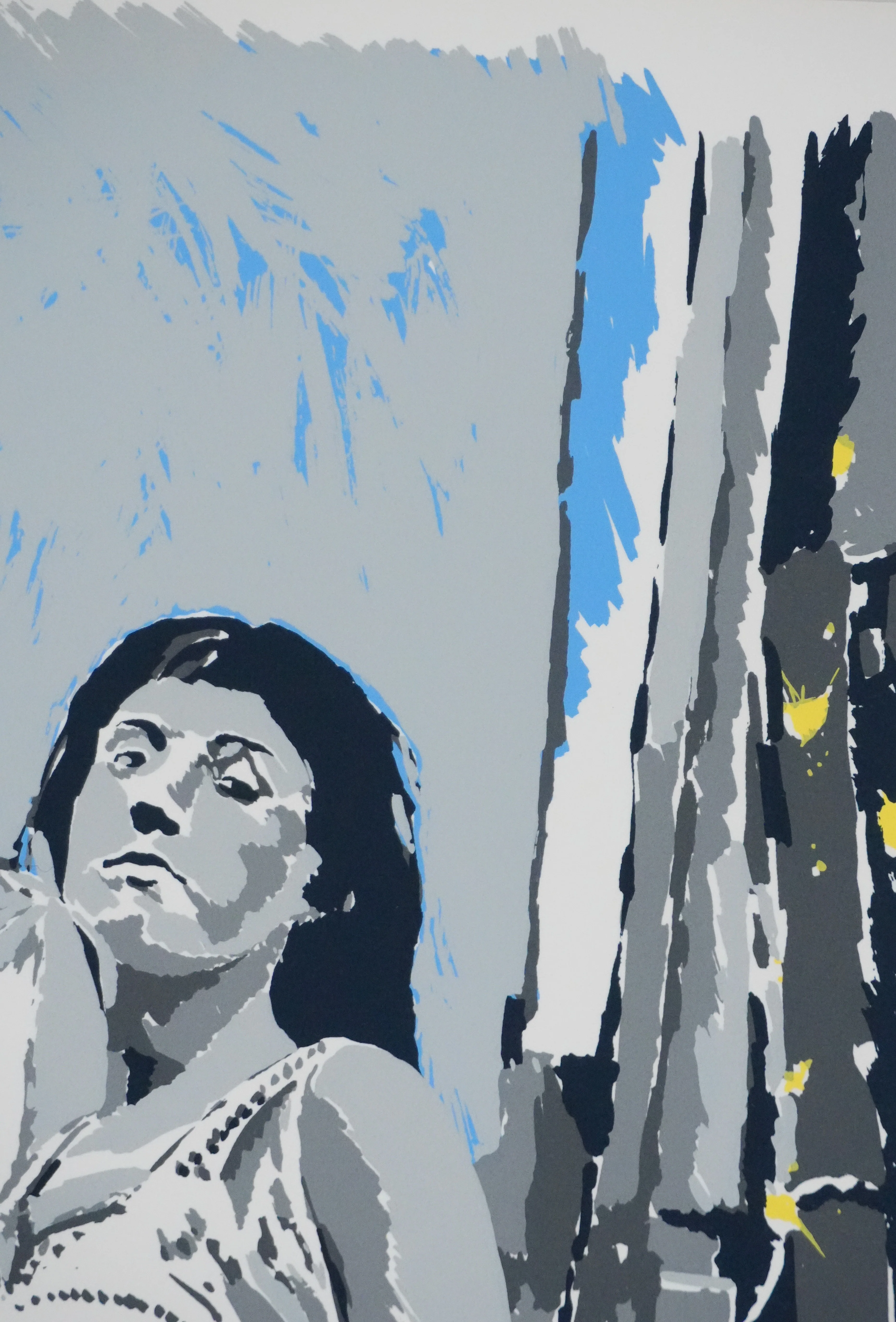 Loulou PICASSO : Femme au miroir, Sérigraphie originale signée - Image 7