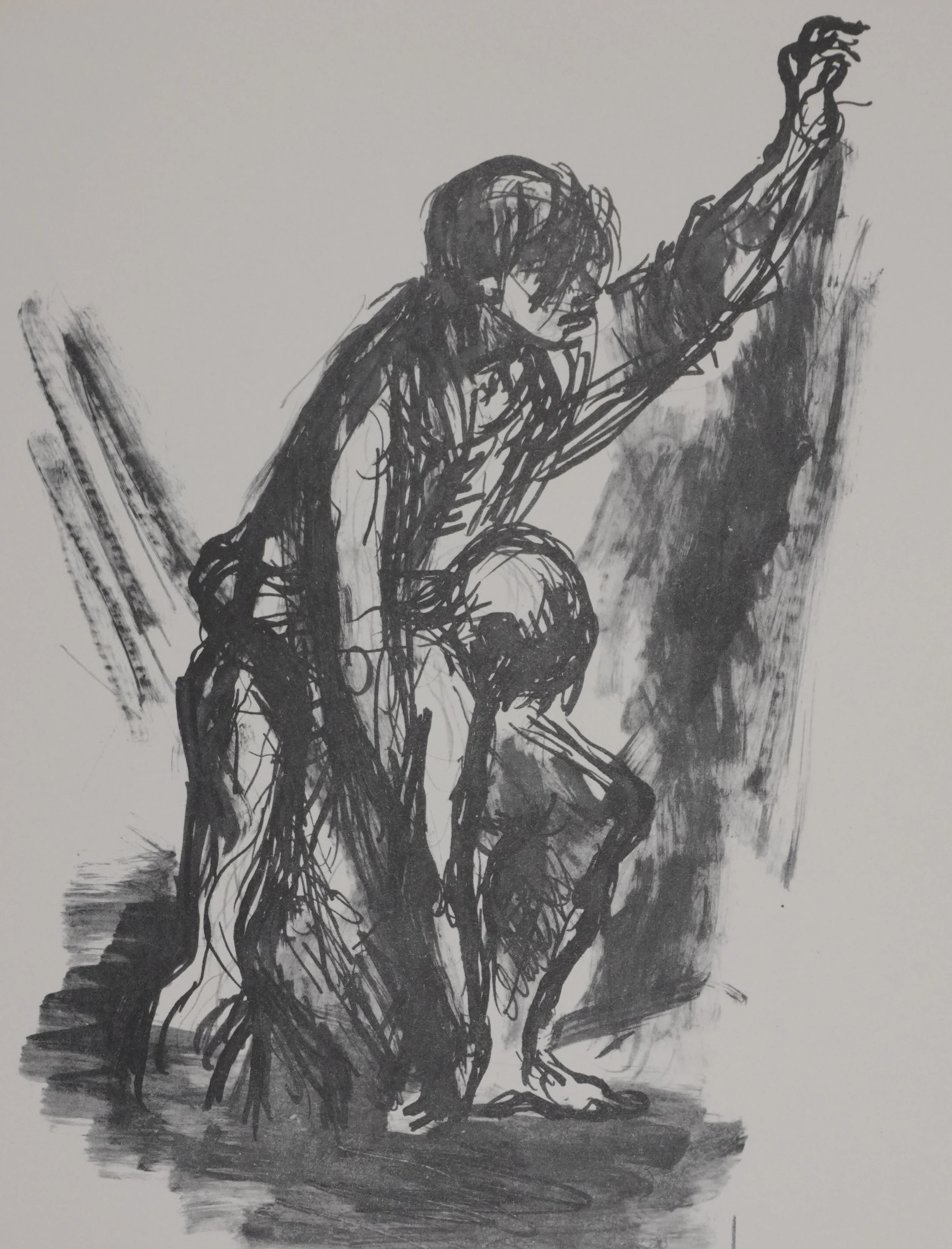 Lucien FONTANAROSA : L'entraide, Héliogravure signée - Image 3