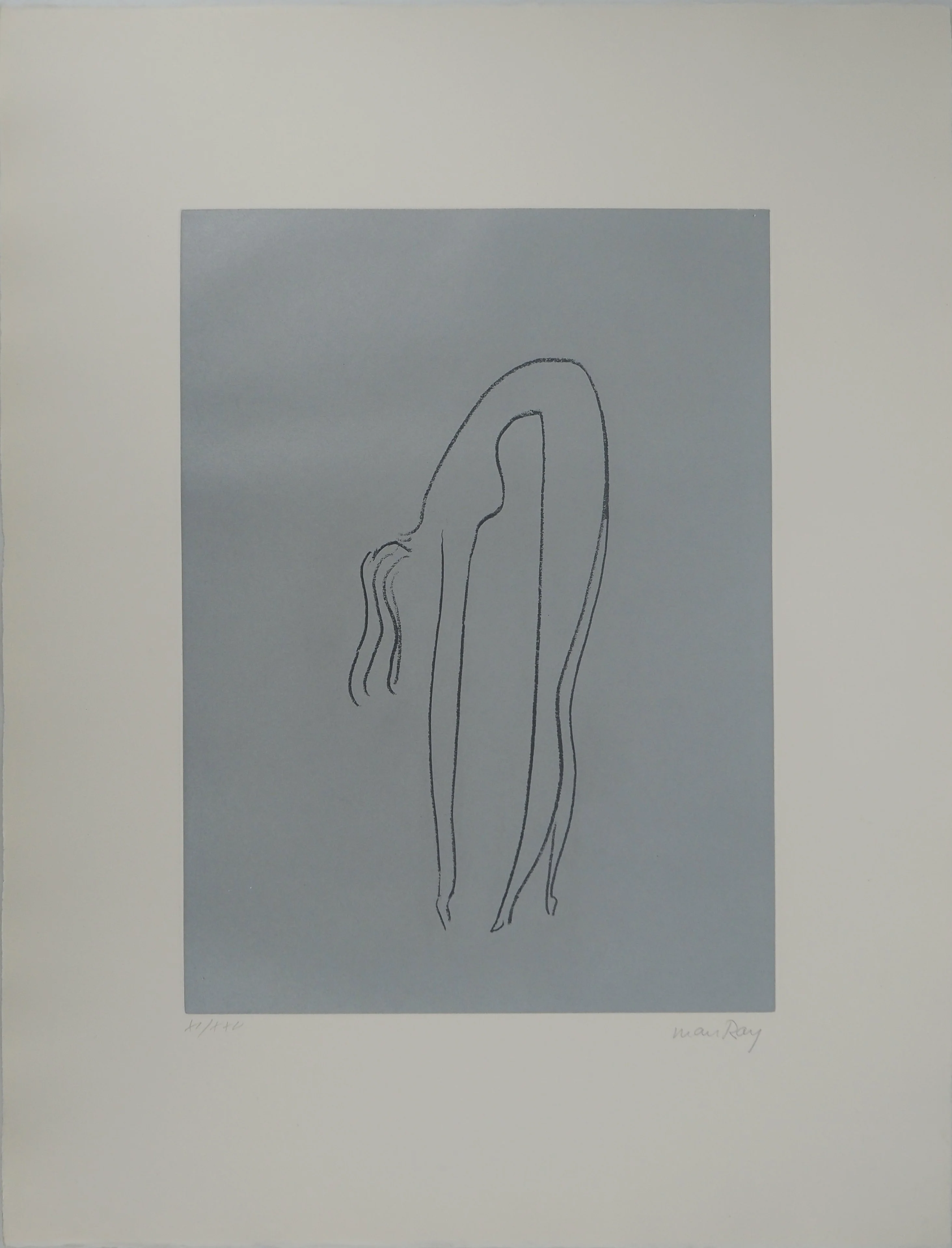 Man RAY : Anatoms, Souplesse, Gravure originale signée