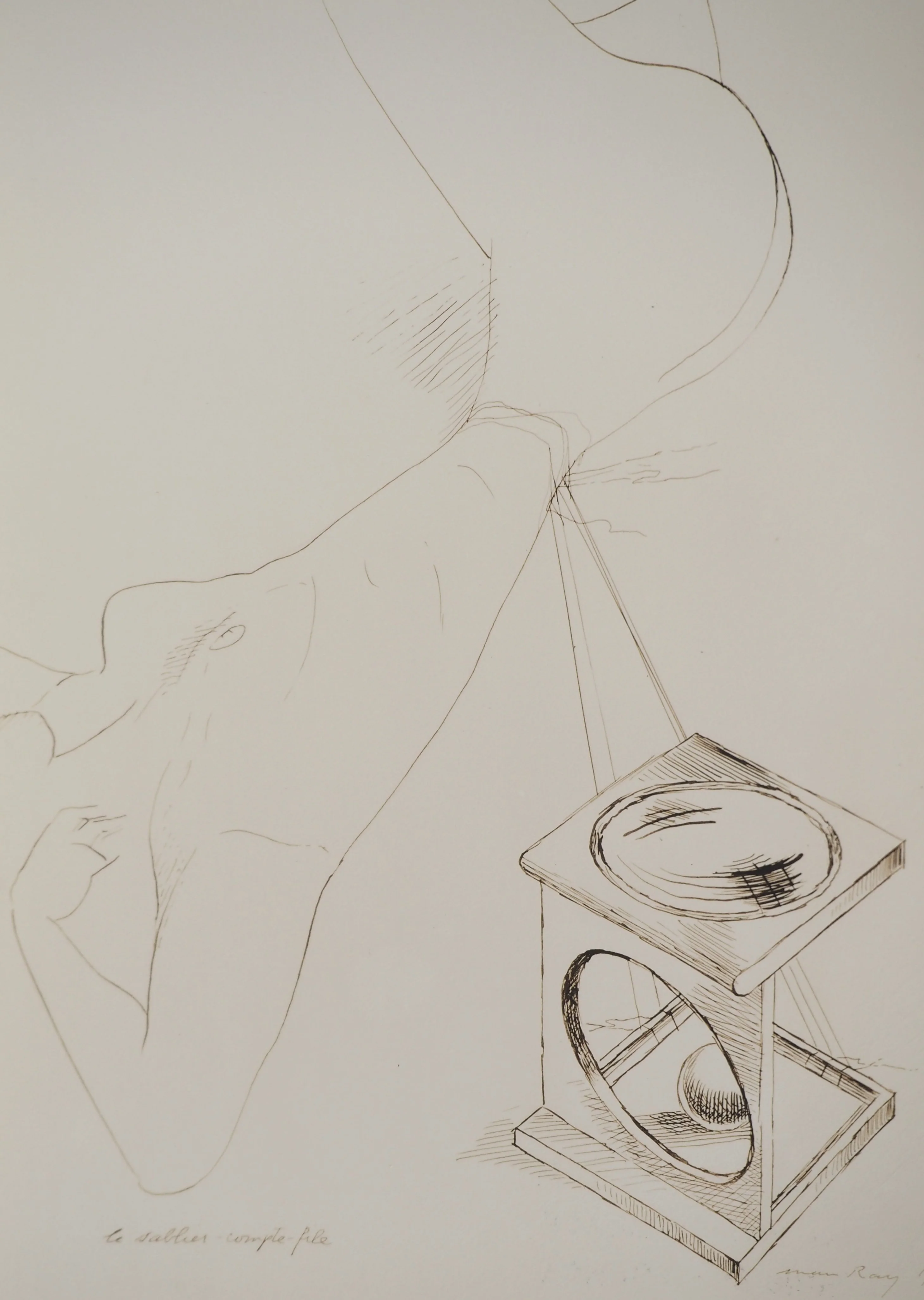 MAN RAY : Le sablier, Photographie originale signée - Image 3