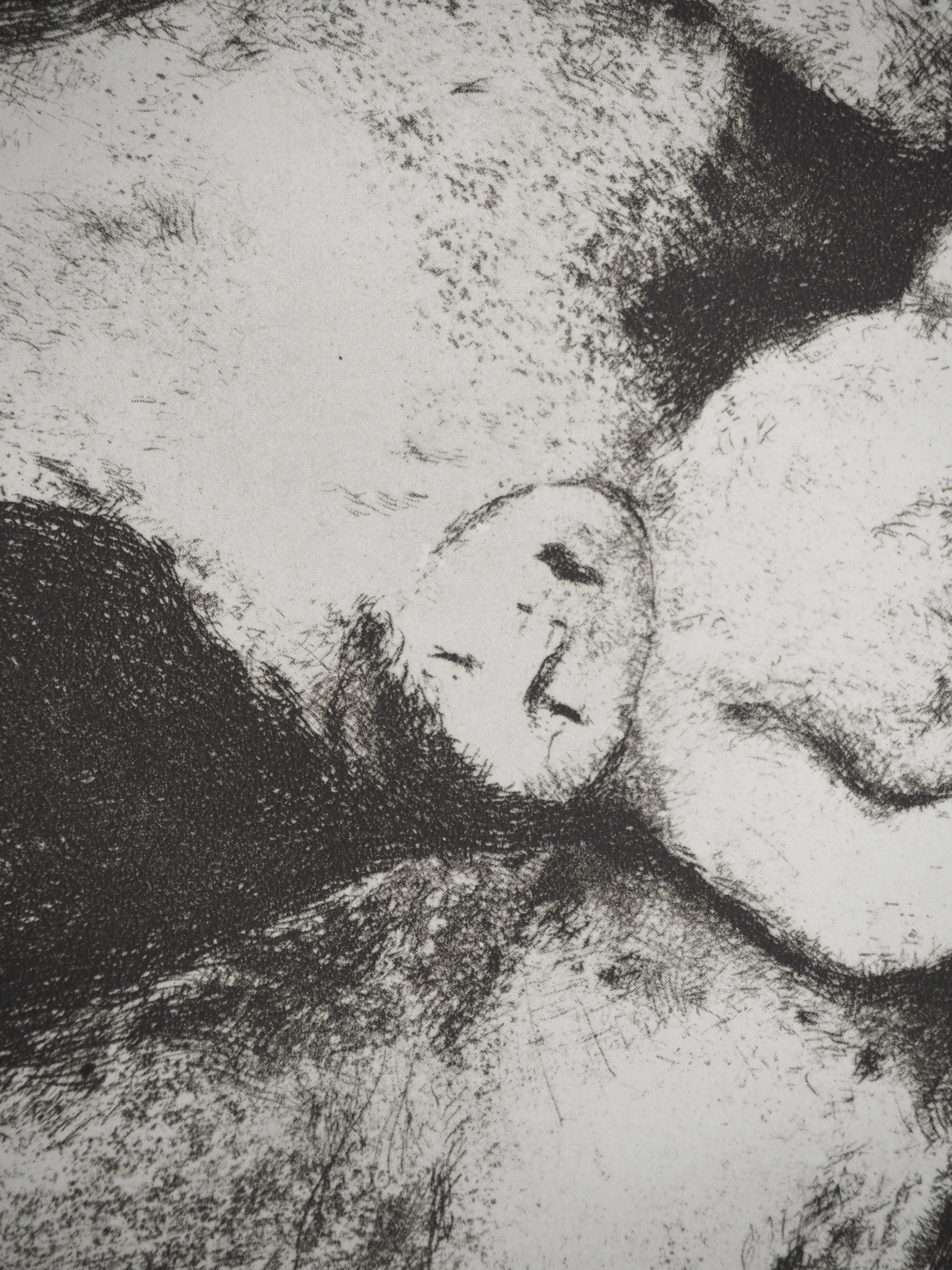 Marc CHAGALL : Dieu crée l'homme, Héliogravure originale - Image 3