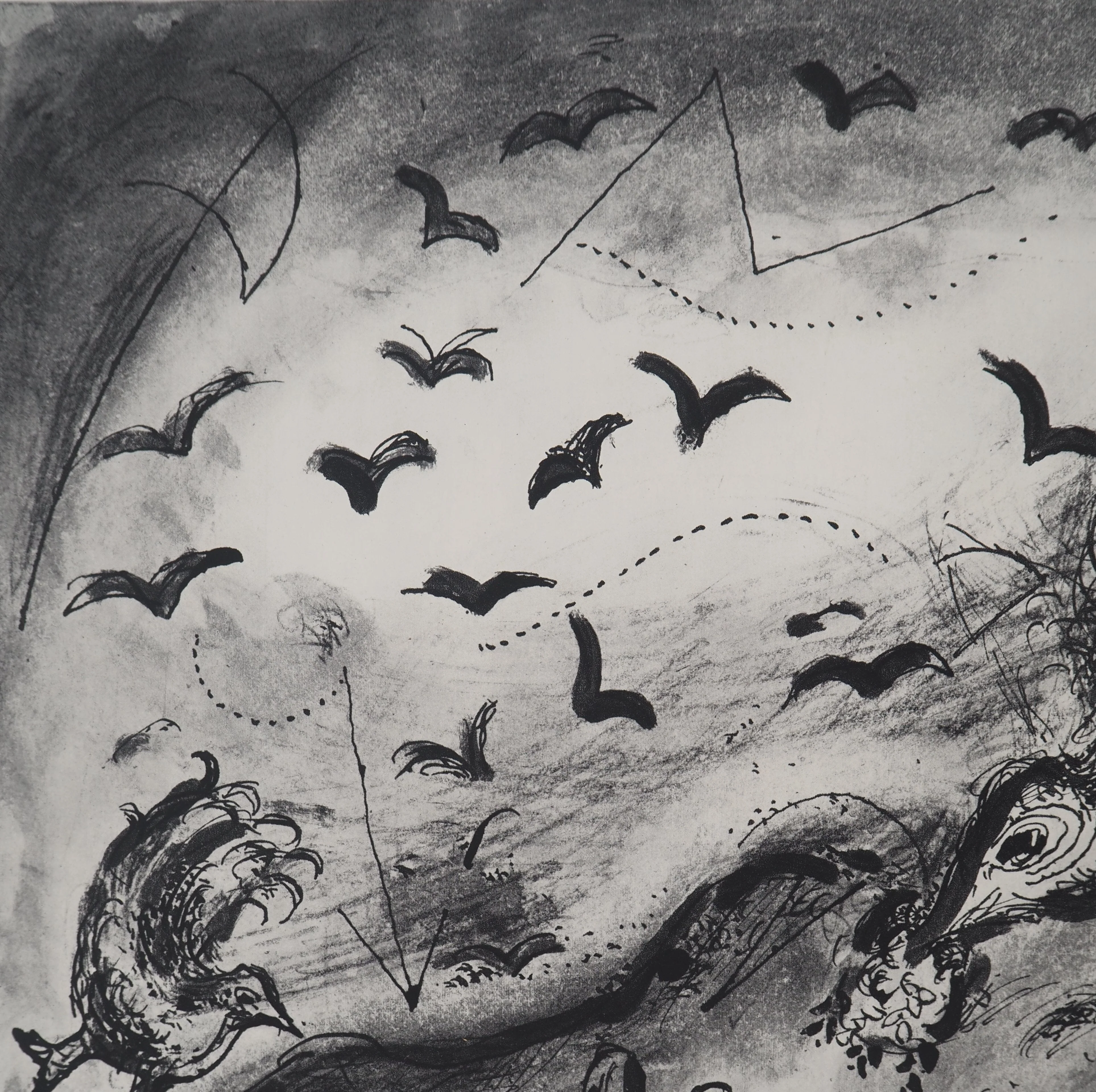 Marc CHAGALL : La Bible, La Prophétie se réalise, Héliogravure - Image 2