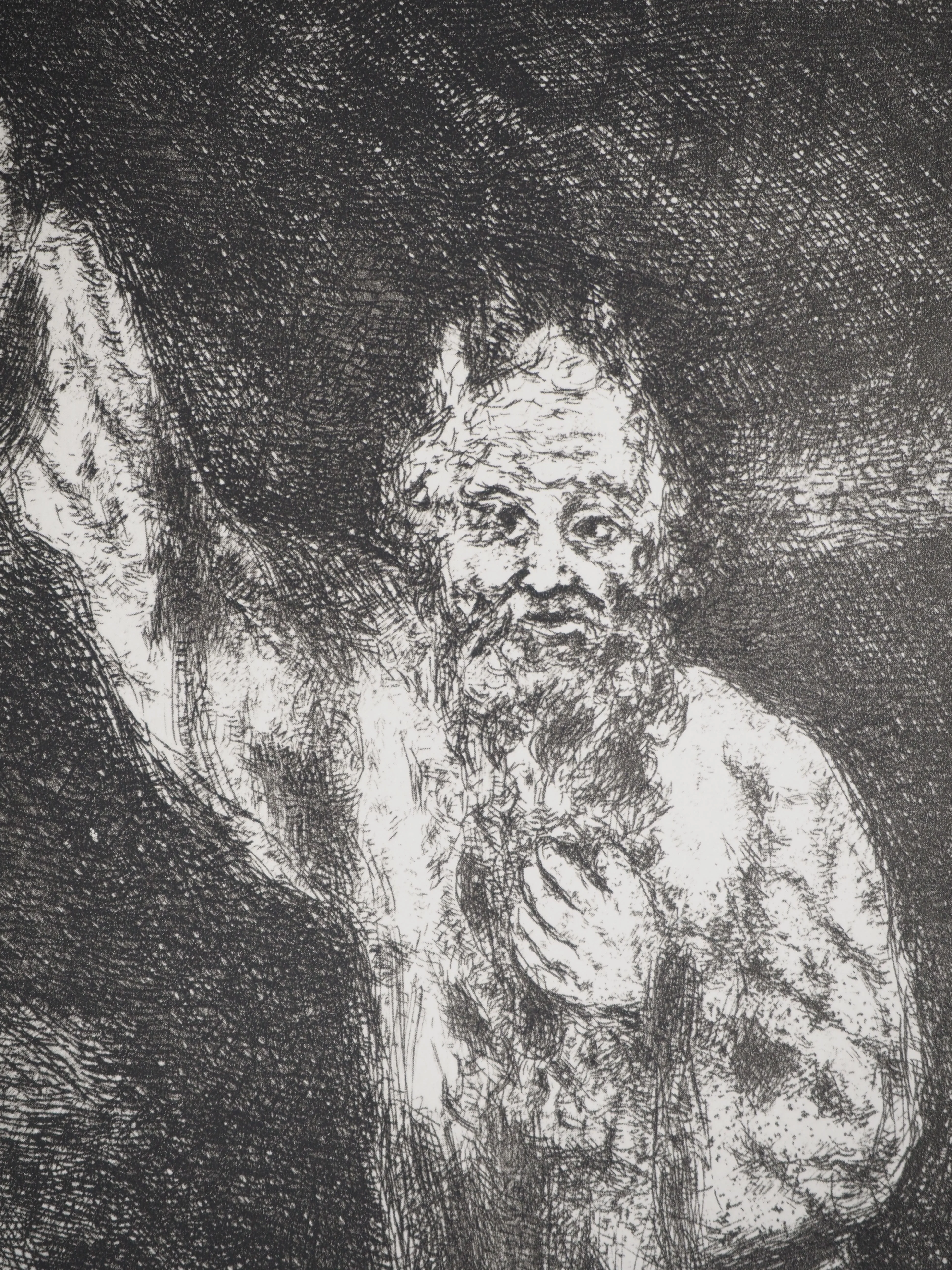 Marc CHAGALL : L'agneau de la Pâque, Héliogravure originale signée - Image 7