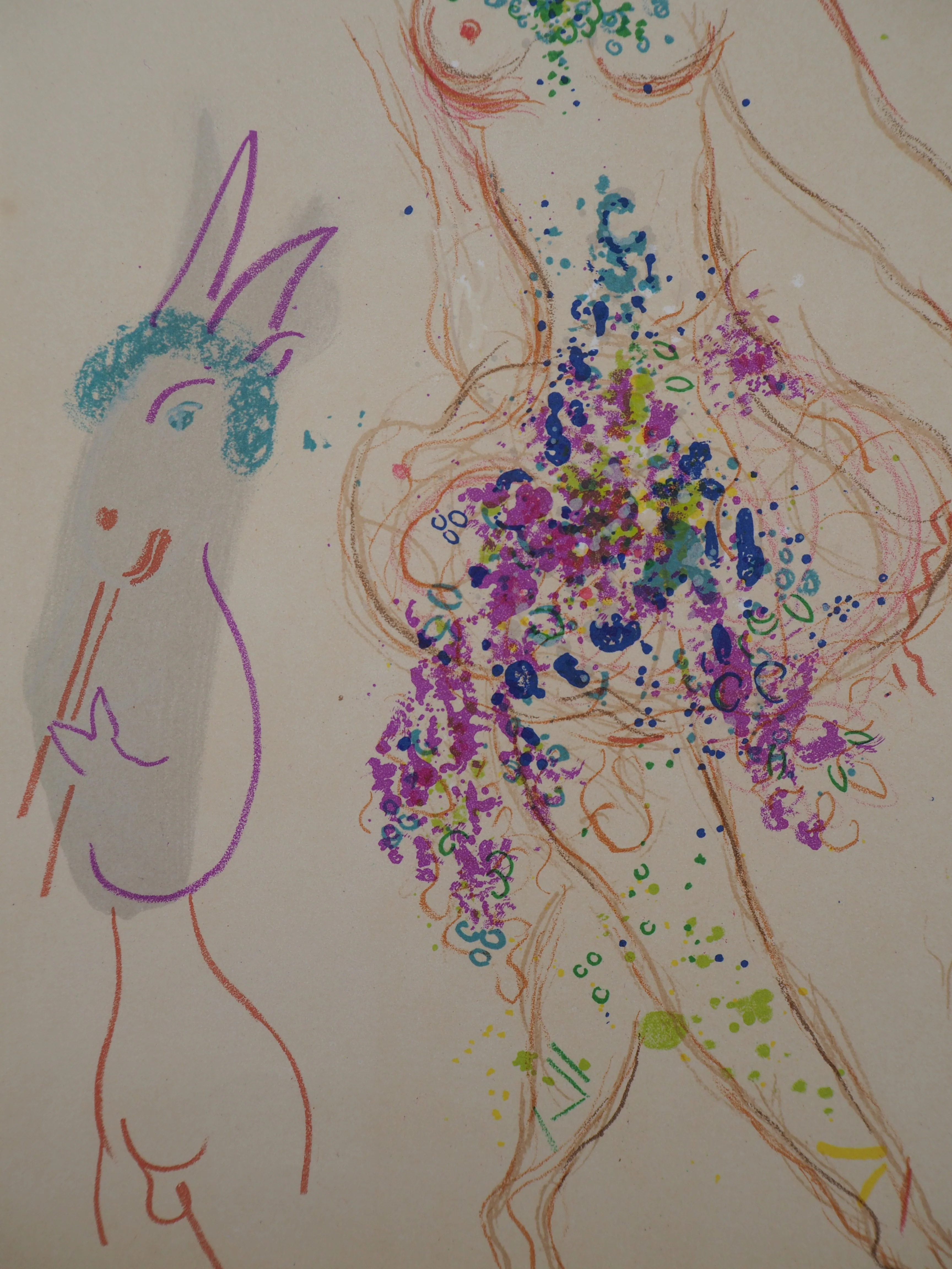 Marc CHAGALL : Le Ballet, Ballerine et Faune, Lithographie originale - Image 5