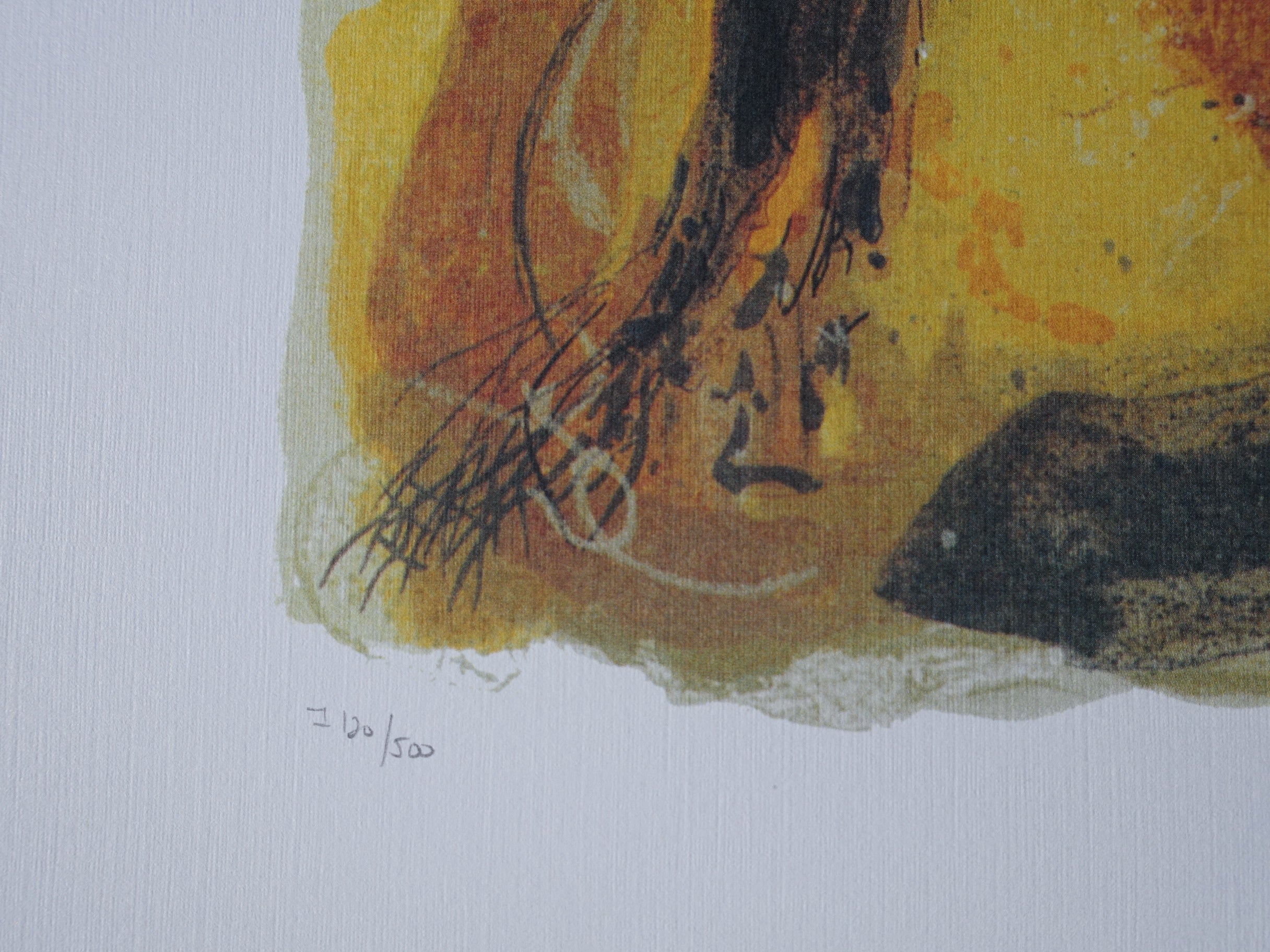 Marc CHAGALL : Moïse et le buisson ardent, Lithographie signée - Image 4
