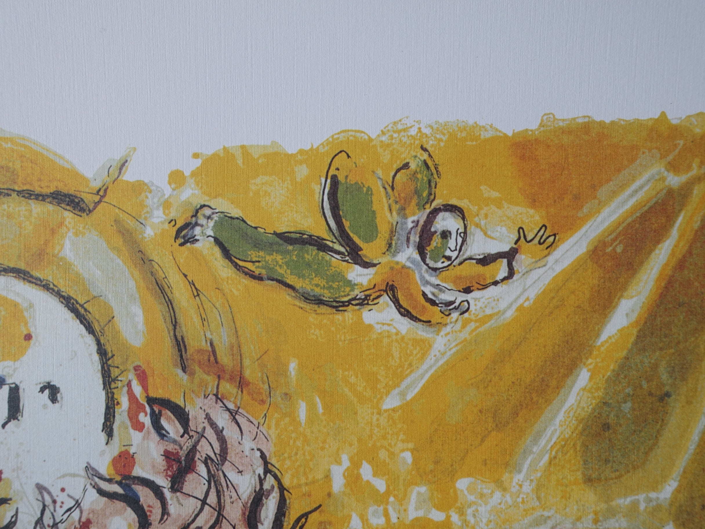 Marc CHAGALL : Moïse et le buisson ardent, Lithographie signée - Image 8