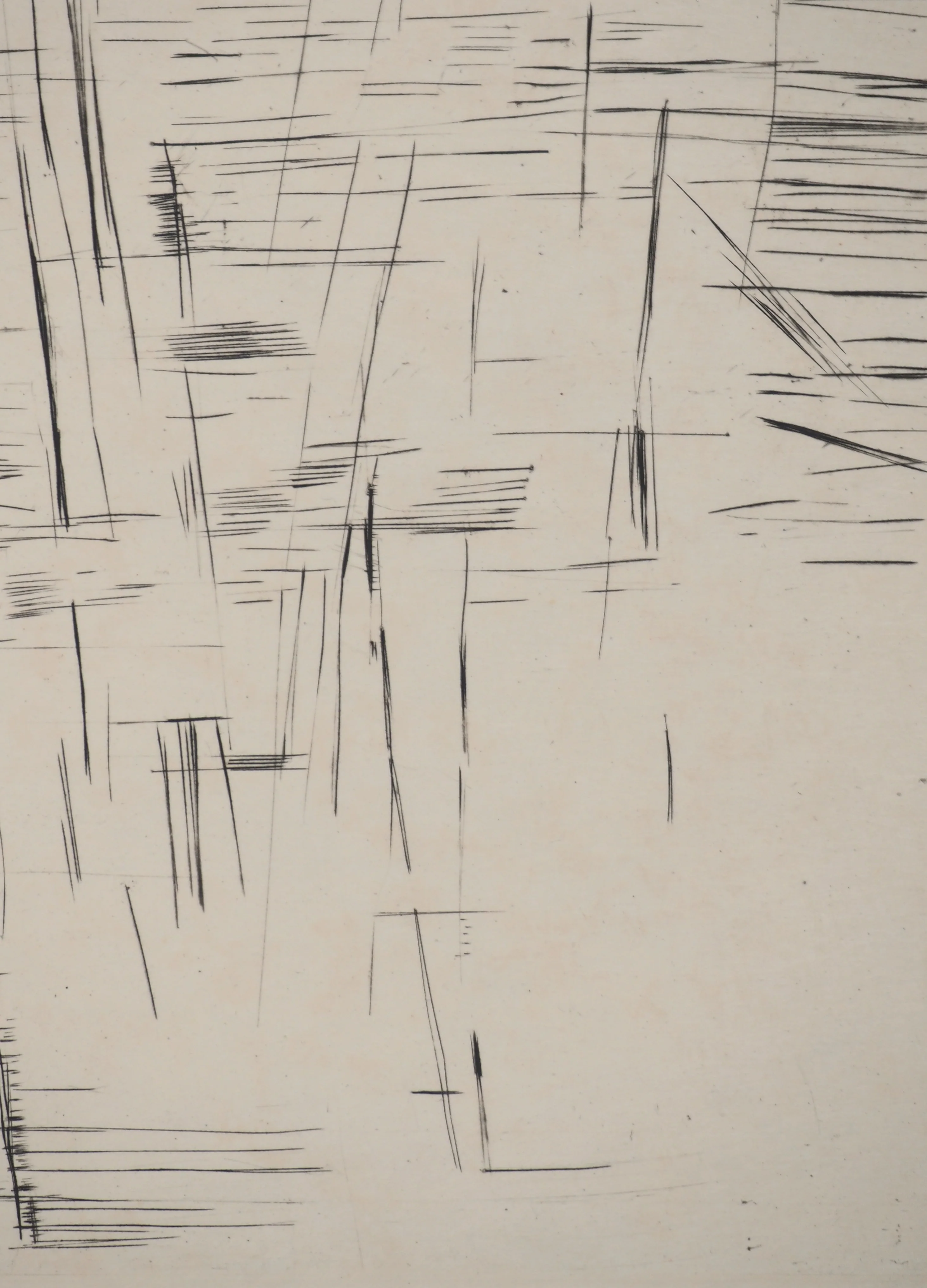 Maria Helena VIEIRA DA SILVA : Forêt de lignes, Gravure originale - Image 6
