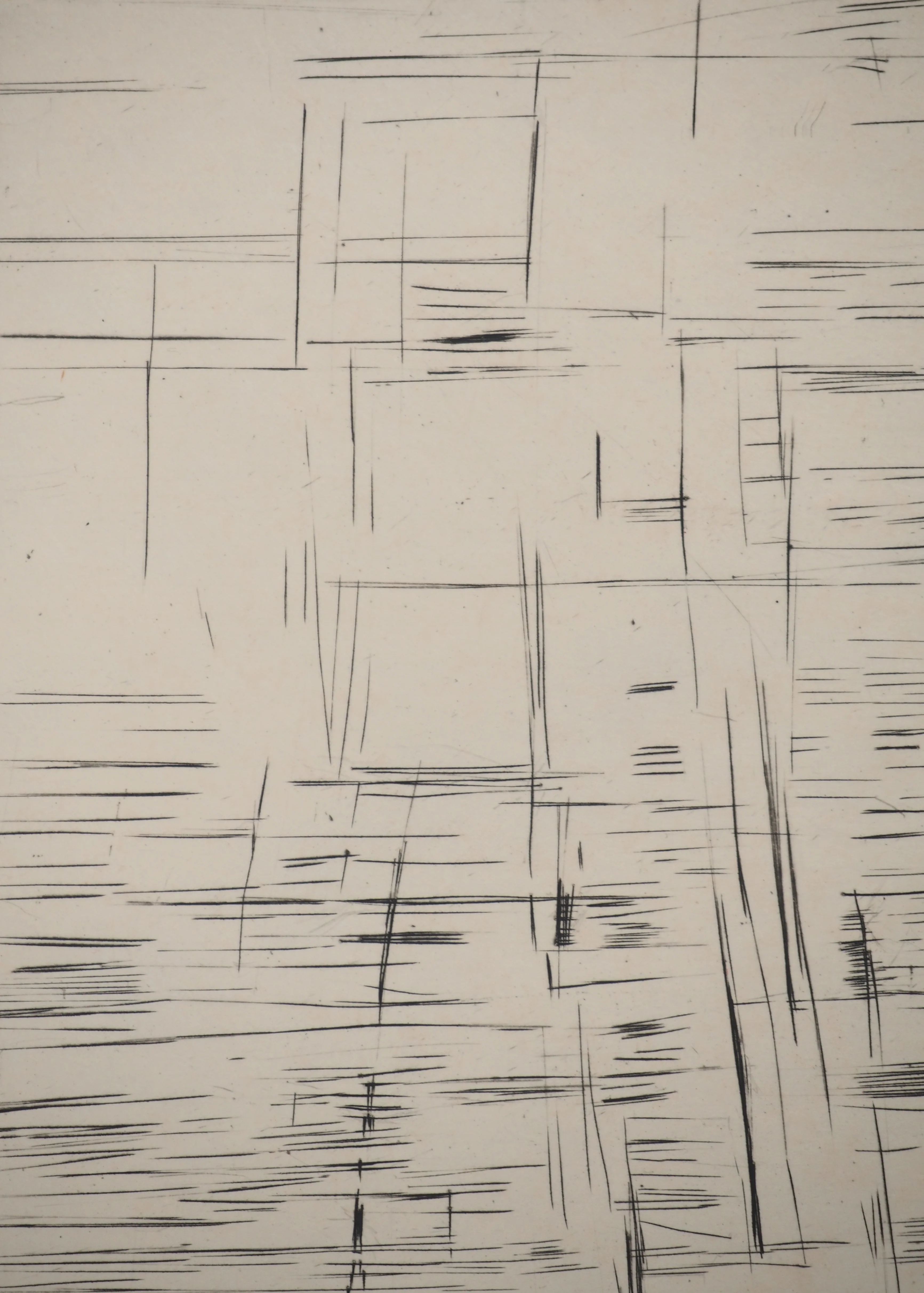 Maria Helena VIEIRA DA SILVA : Forêt de lignes, Gravure originale - Image 7