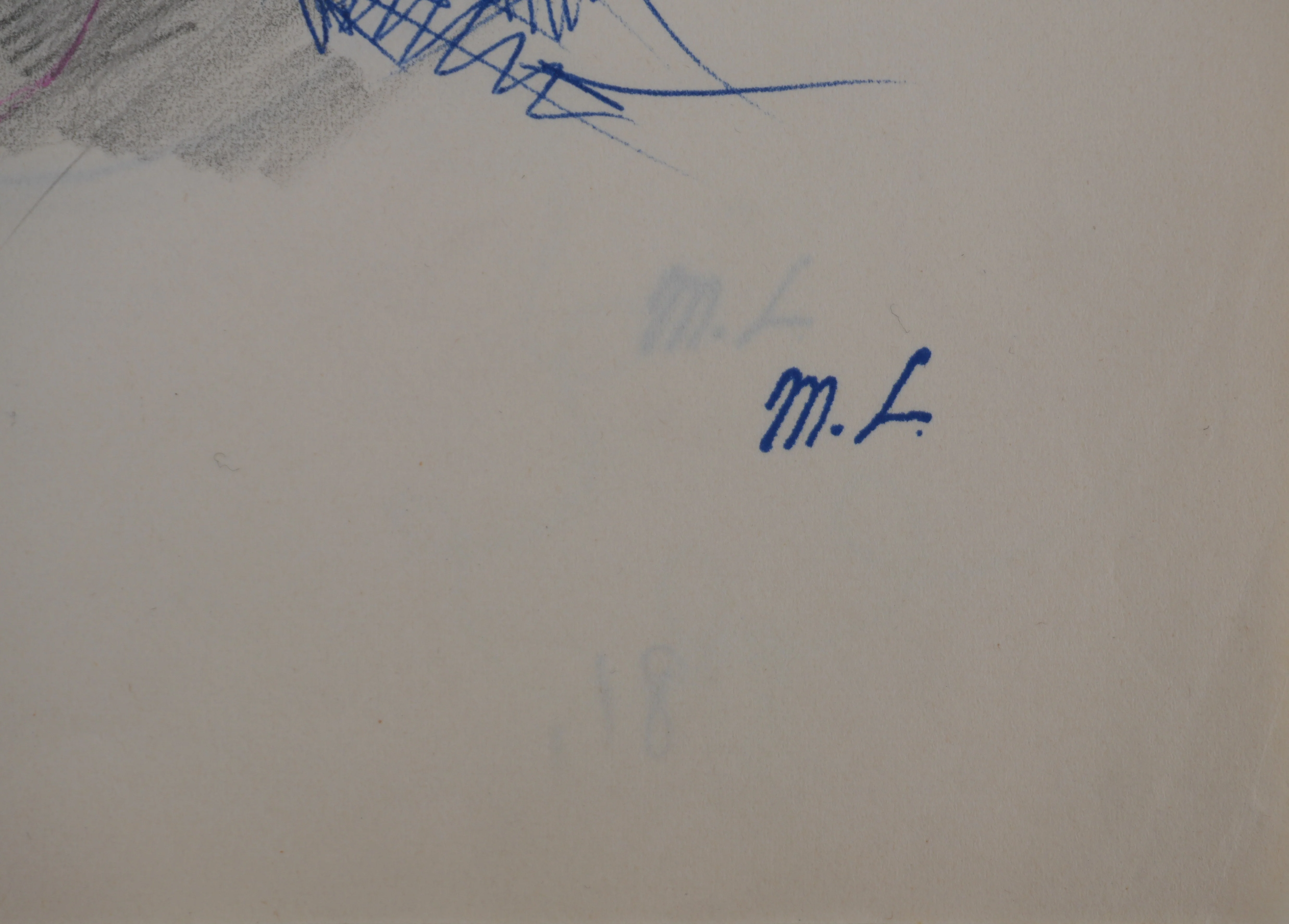 Marie LAURENCIN : Moment de paix, Dessin original signé - Image 3