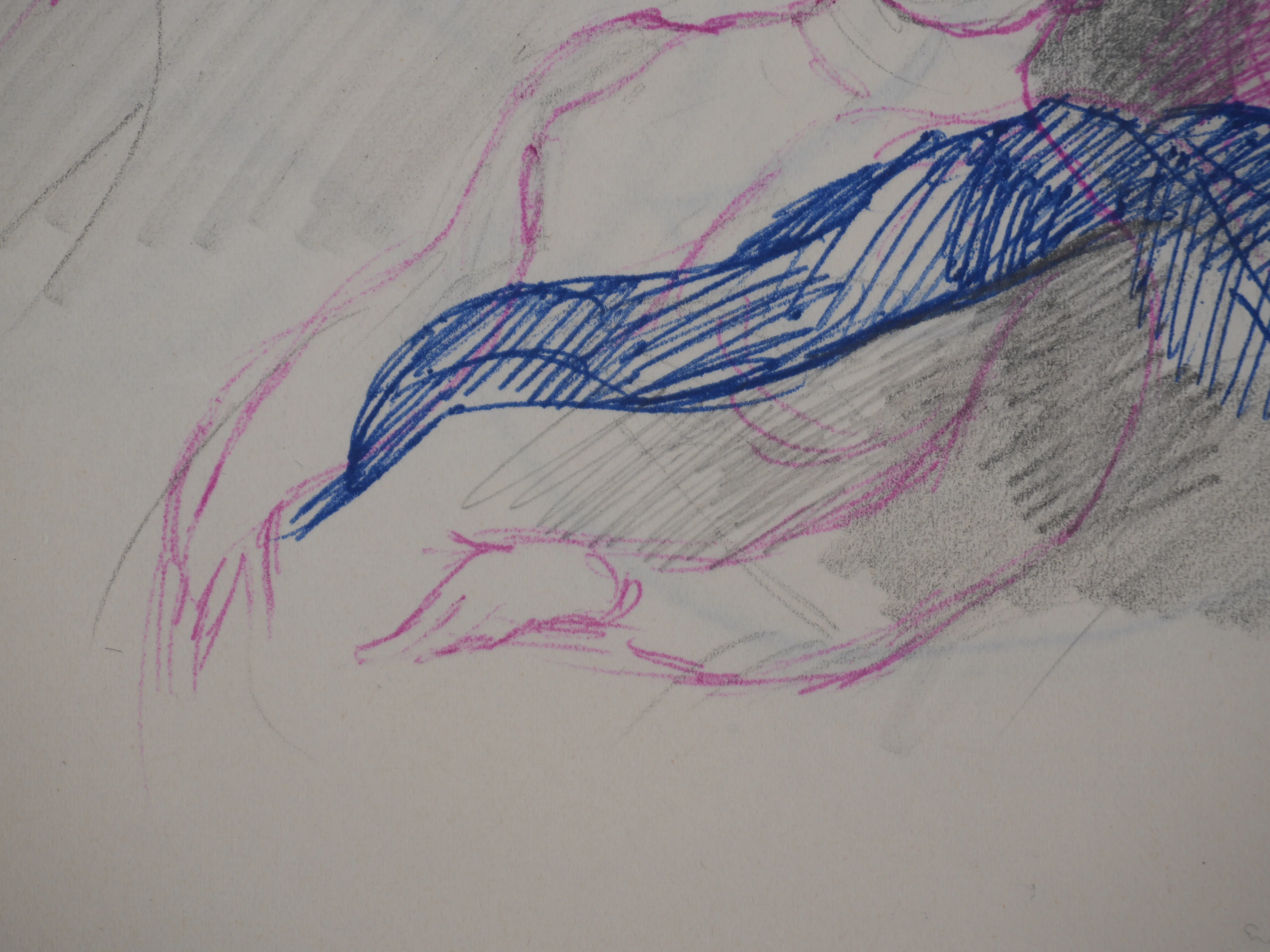 Marie LAURENCIN : Moment de paix, Dessin original signé - Image 5