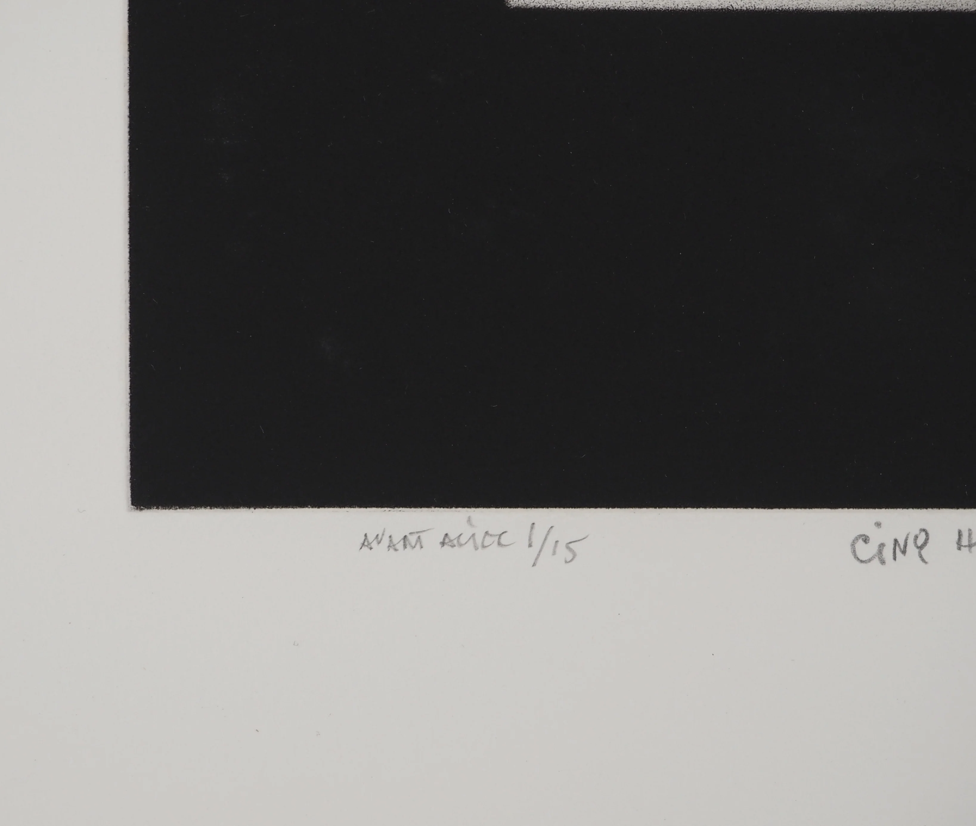 Mario AVATI : Cinq heures exactement, Gravure originale signée - Image 5
