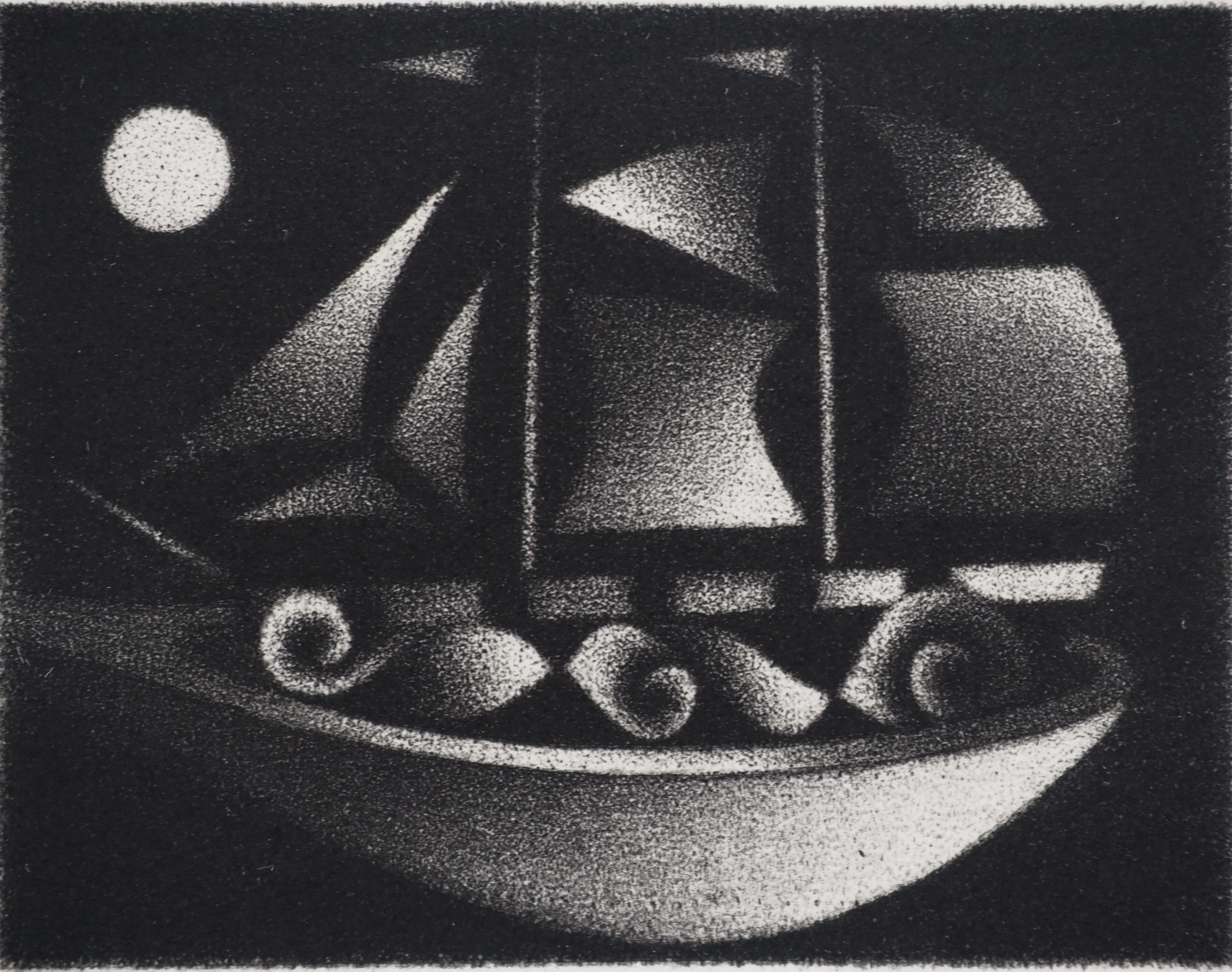 Mario AVATI : La cuillère, Gravure originale signée - Image 3