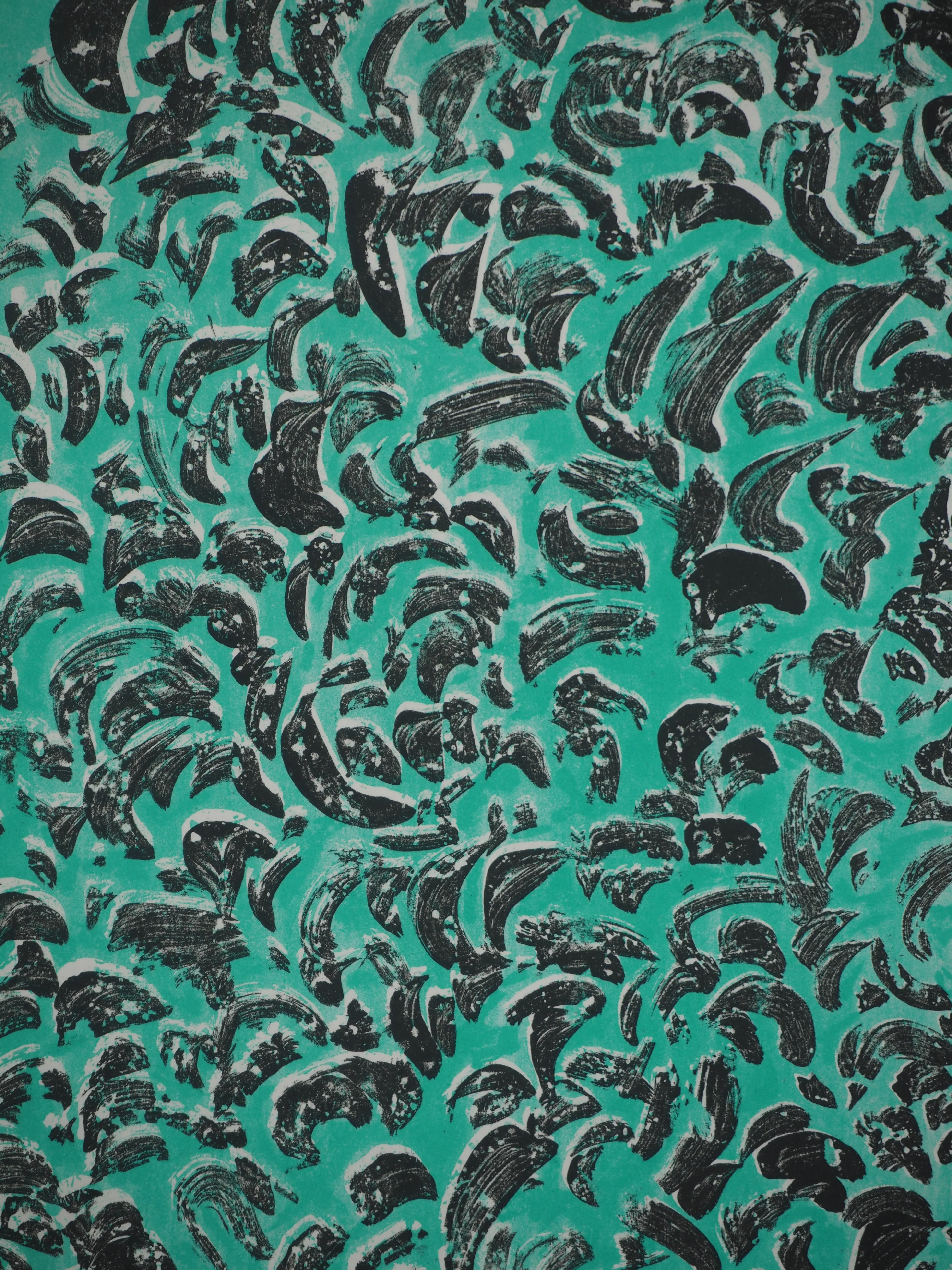Mark TOBEY : Forêt verdoyante, Sérigraphie originale signée - Image 4