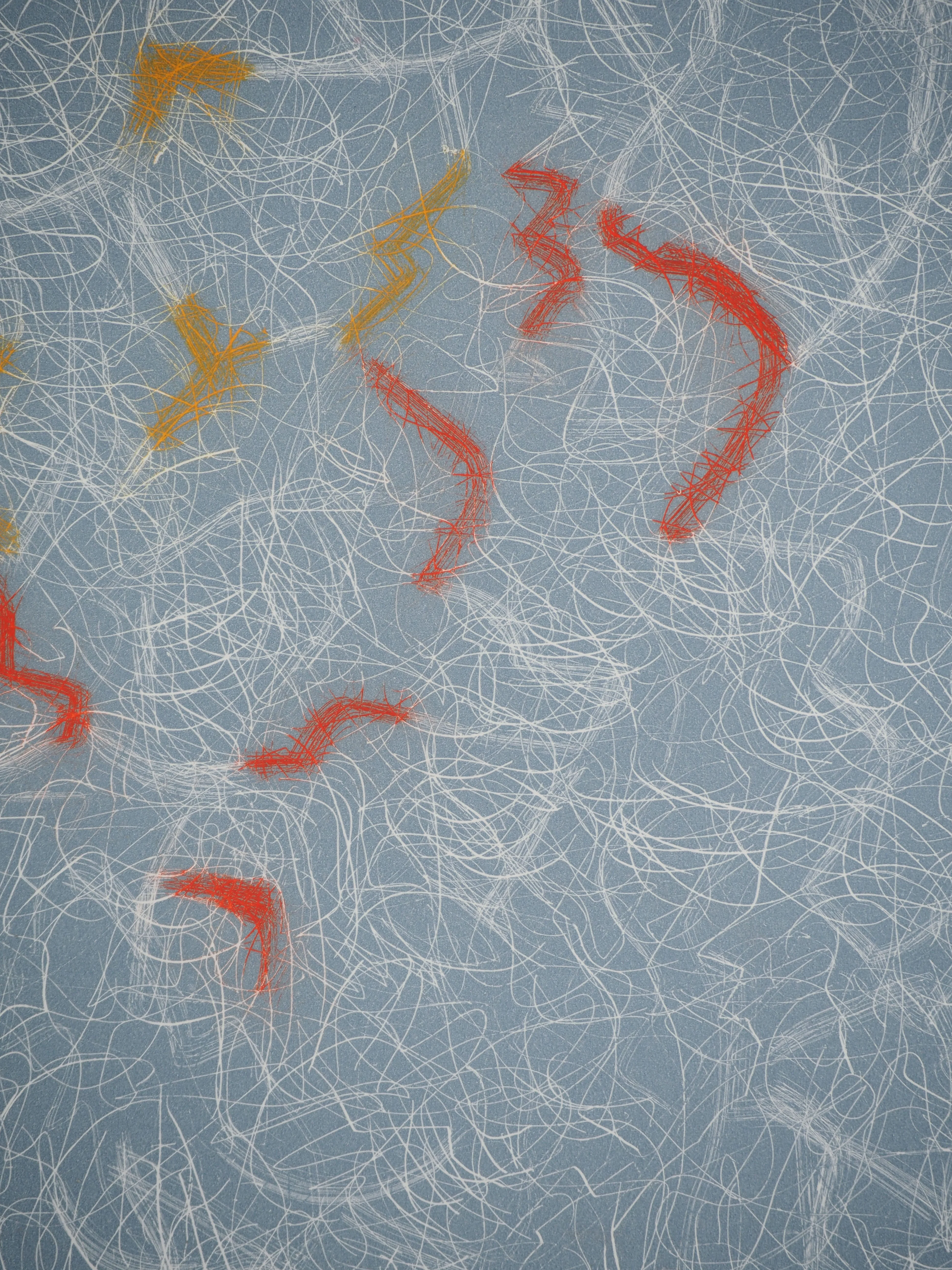 Mark TOBEY : Lignes suspendues, Lithographie originale signée - Image 5