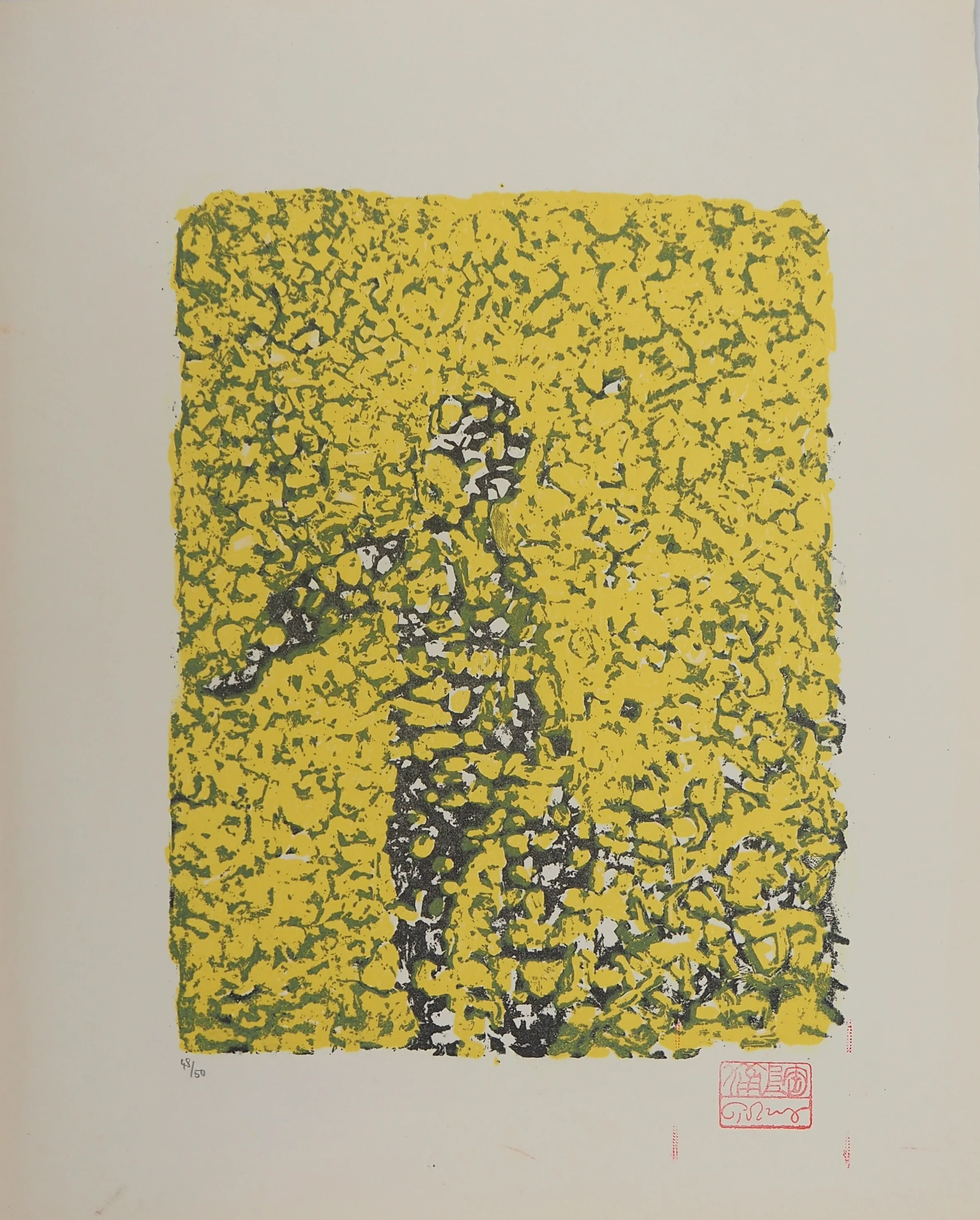 Mark TOBEY : Parfum d'Été, Lithographie originale signée