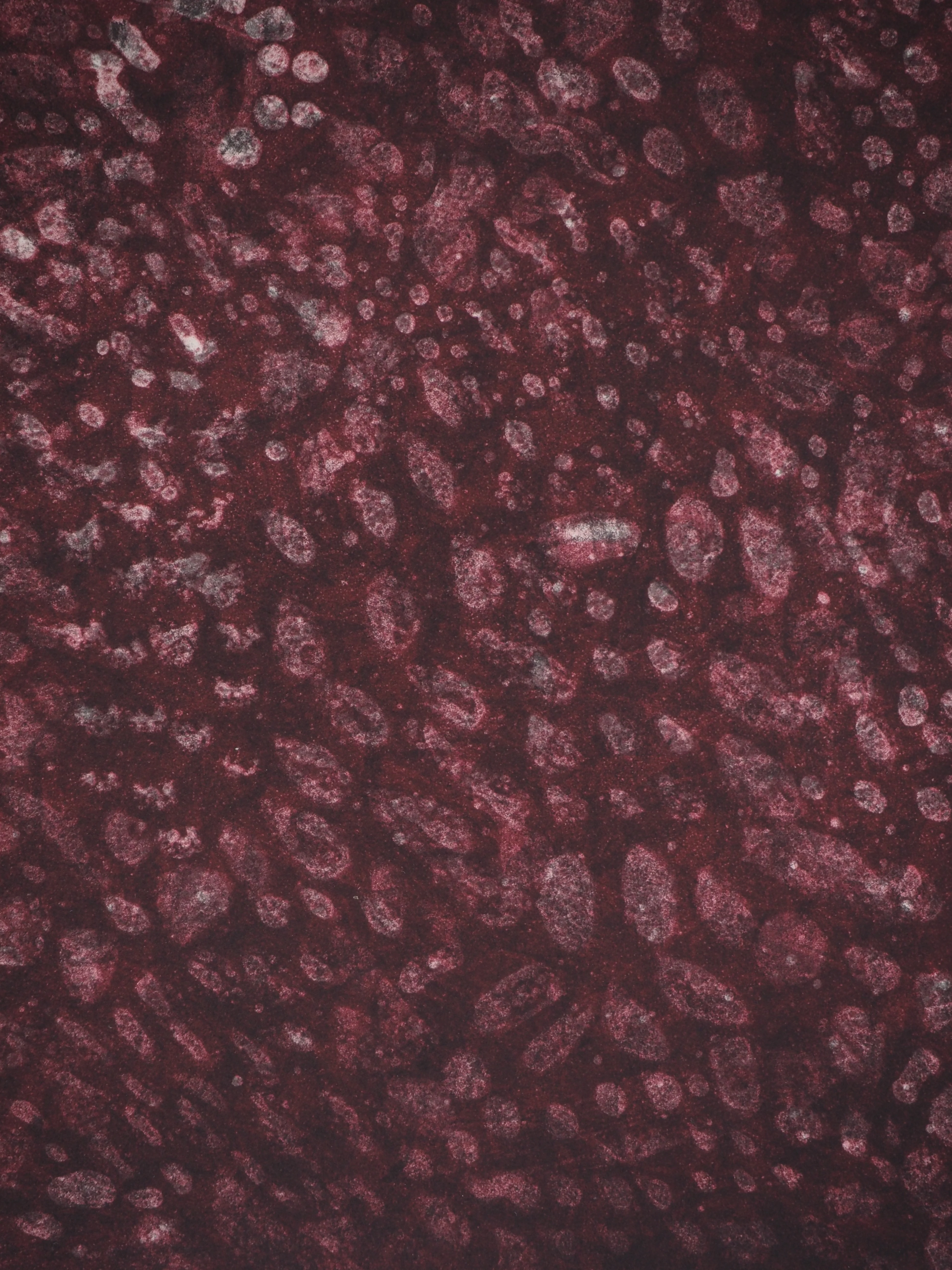 Mark TOBEY : Vibrations pourpres, Lithographie originale signée - Image 4