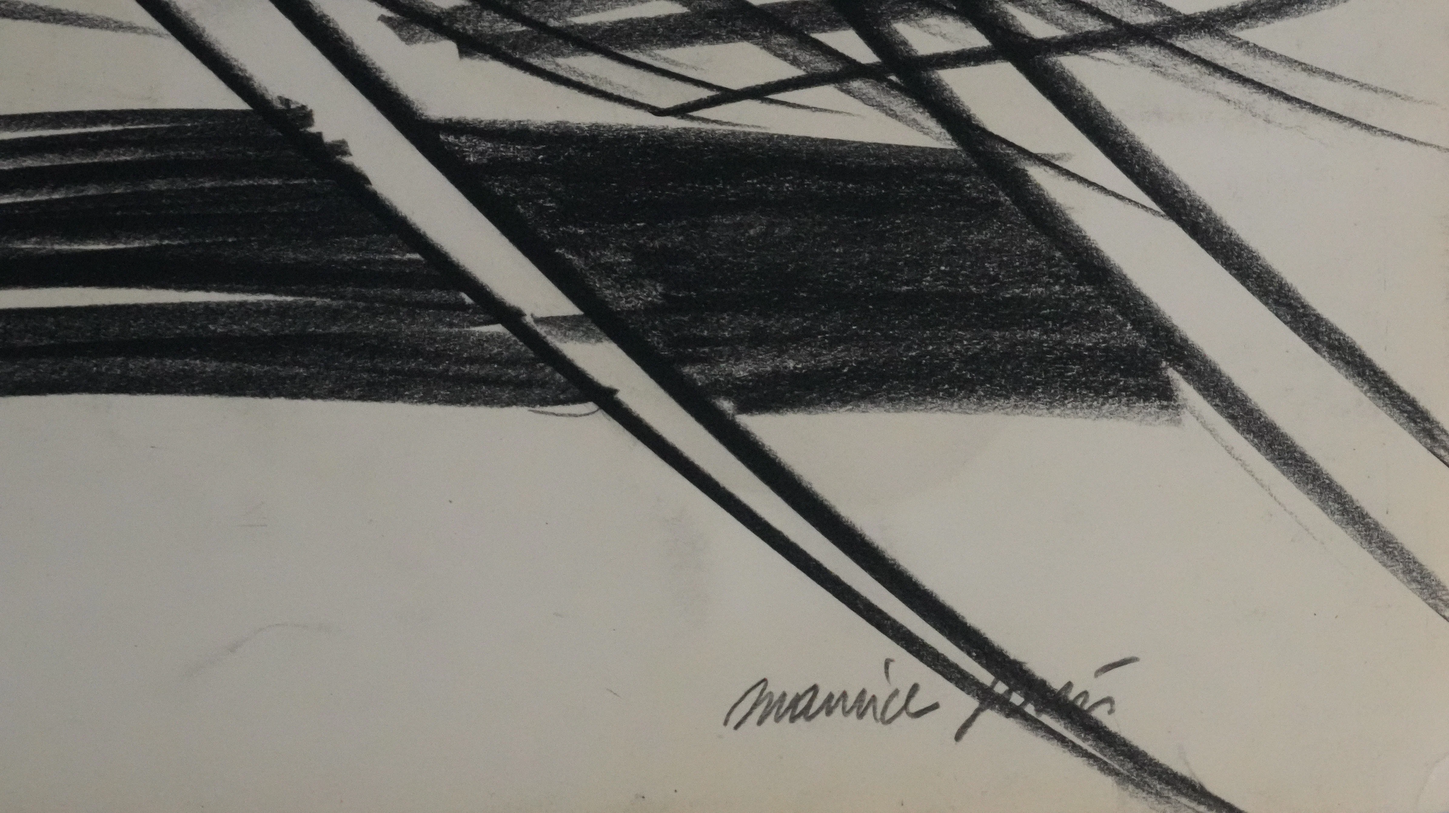 Maurice GENIS : Les deux carrioles, Dessin original signé - Image 3