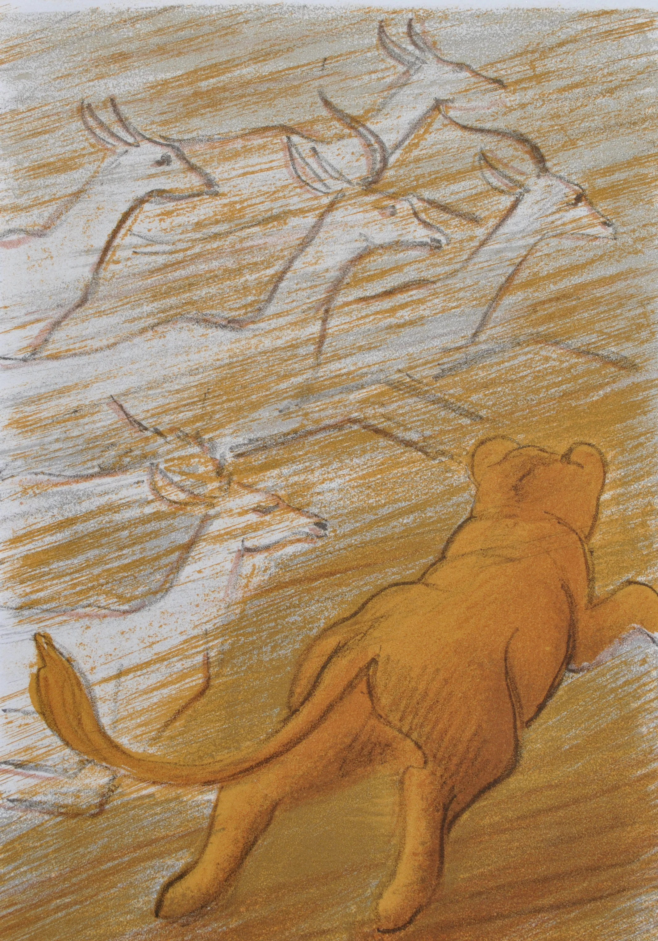 Maurice MOURLOT : Le Lion, 9 Lithographies originales, 1972 - Image 10