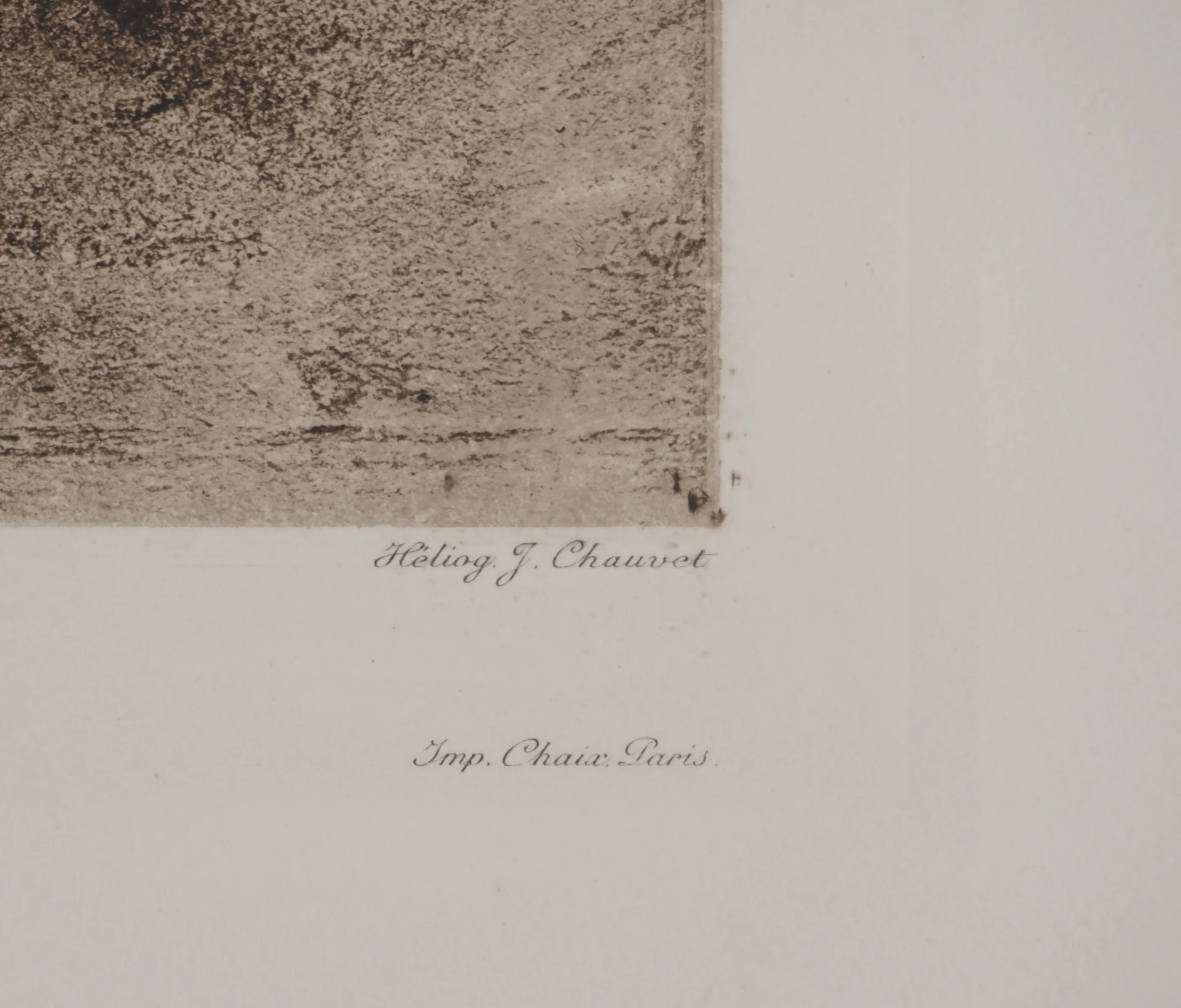 Maurice Quentin DE LA TOUR : Portrait de Mademoiselle Fel, Héliogravure signée - Image 7