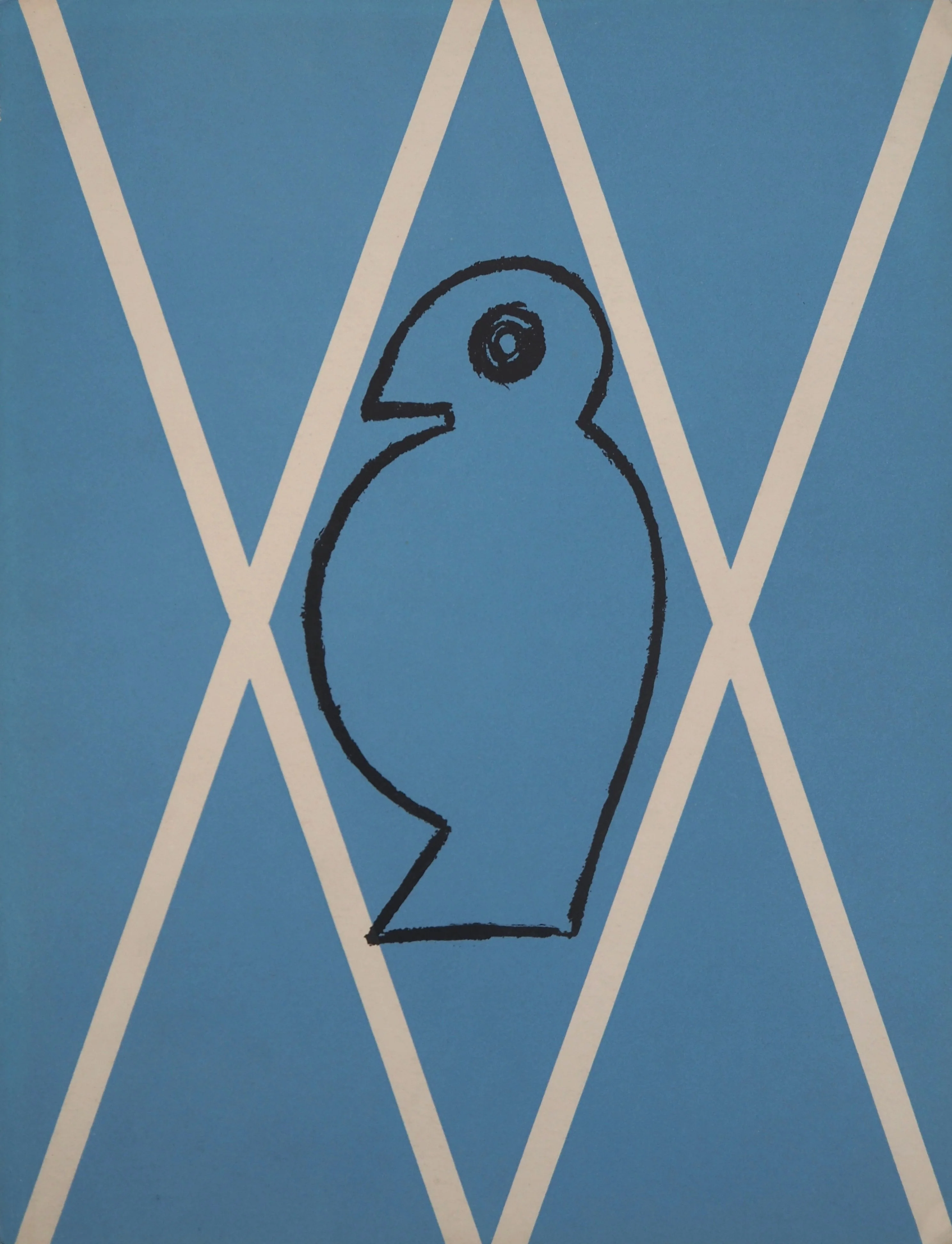 Max ERNST : Le petit oiseau, Lithographie
