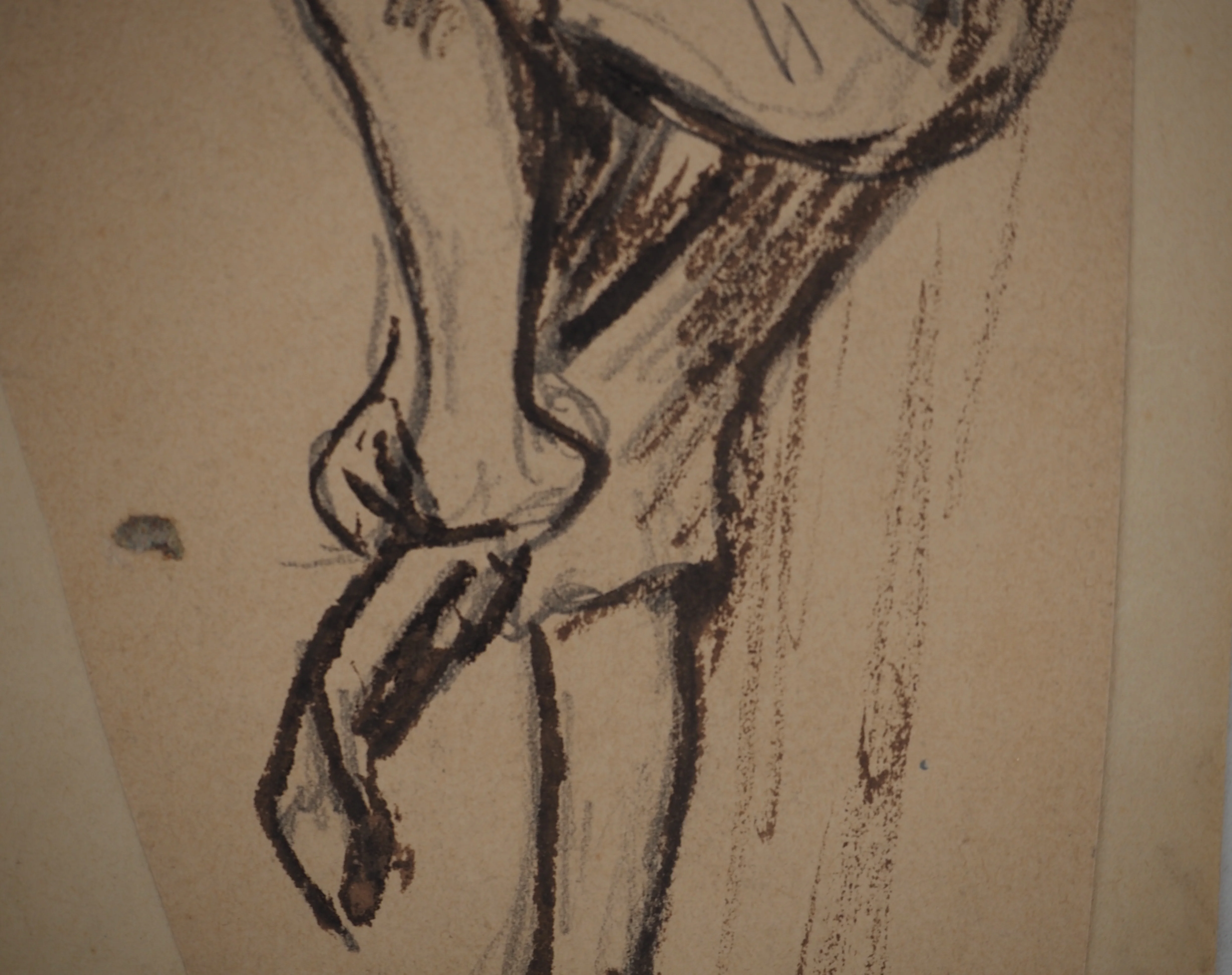Maximilien LUCE : Après la baignade, Dessin original signé - Image 5