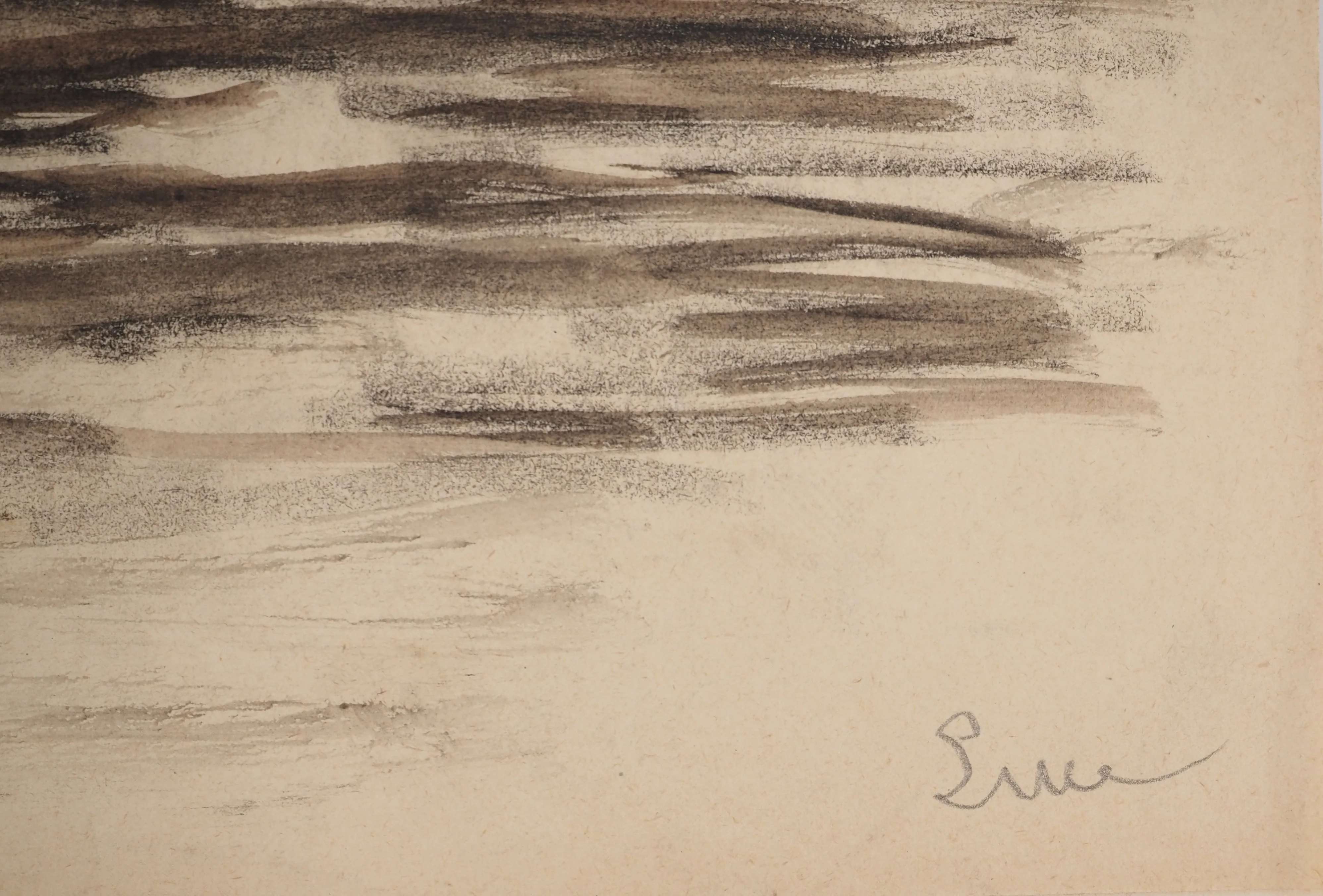 Maximilien LUCE : Bord du lac, Dessin original signé - Image 3