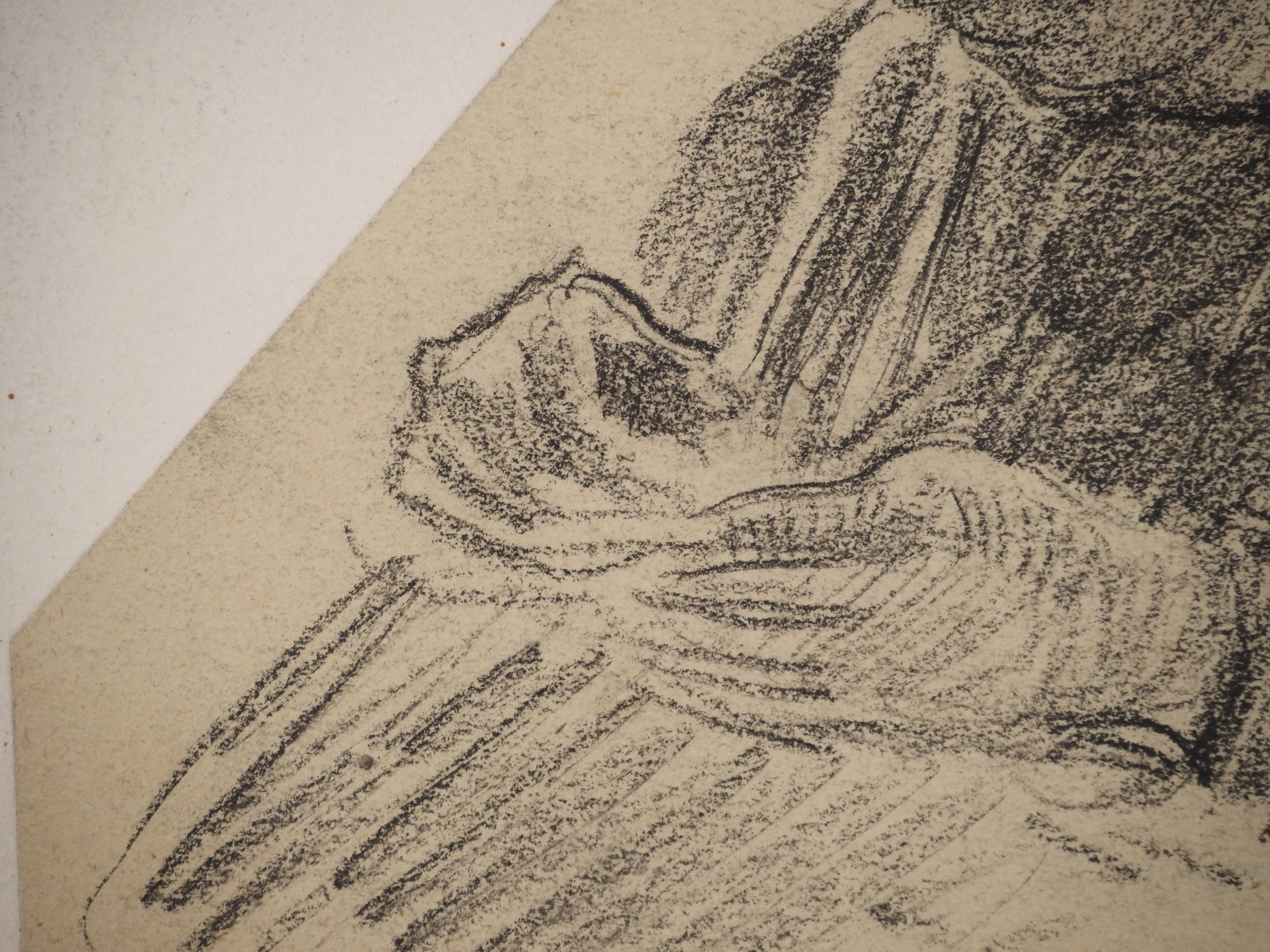 Maximilien LUCE : La couturière, Dessin original signé - Image 5
