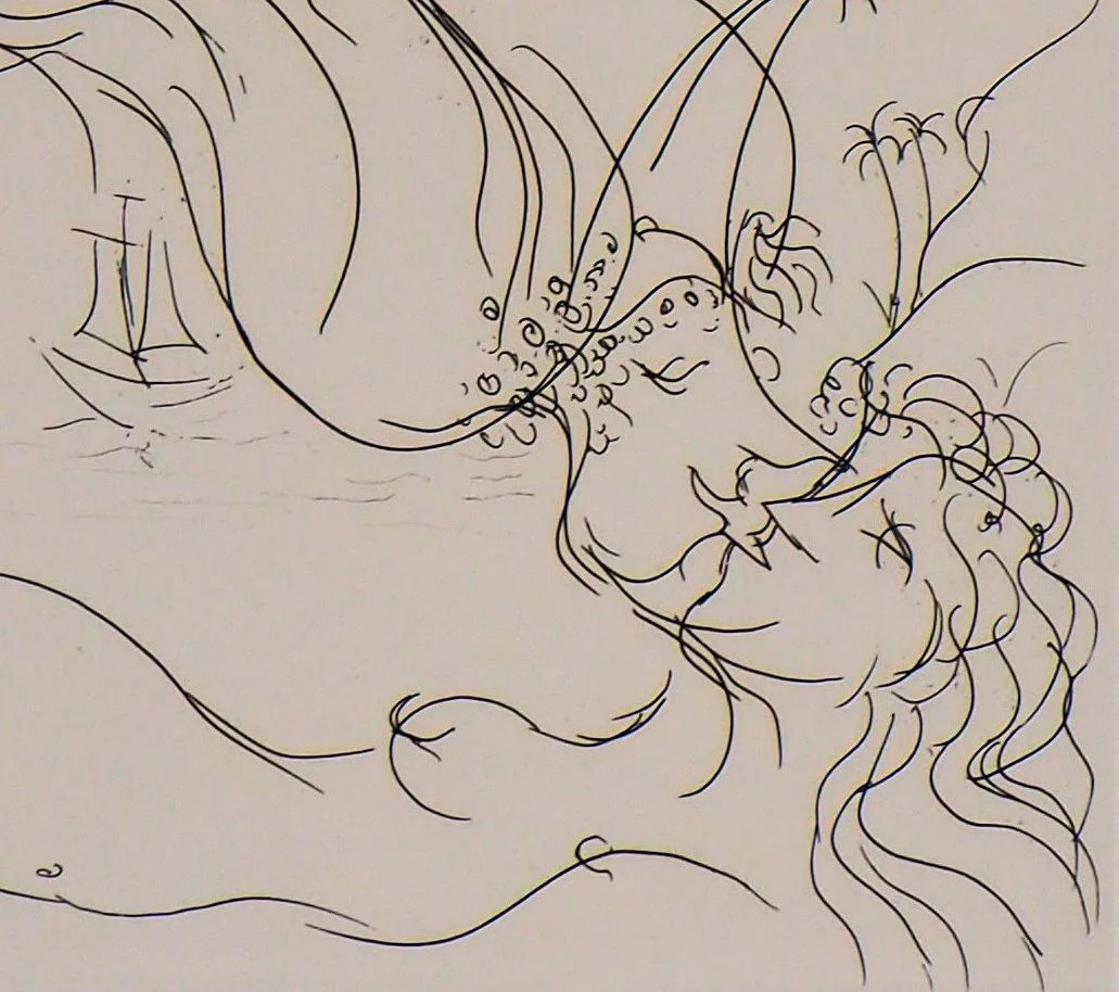Meyer LAZAR : Amour en voyage, Gravure originale signée - Image 3