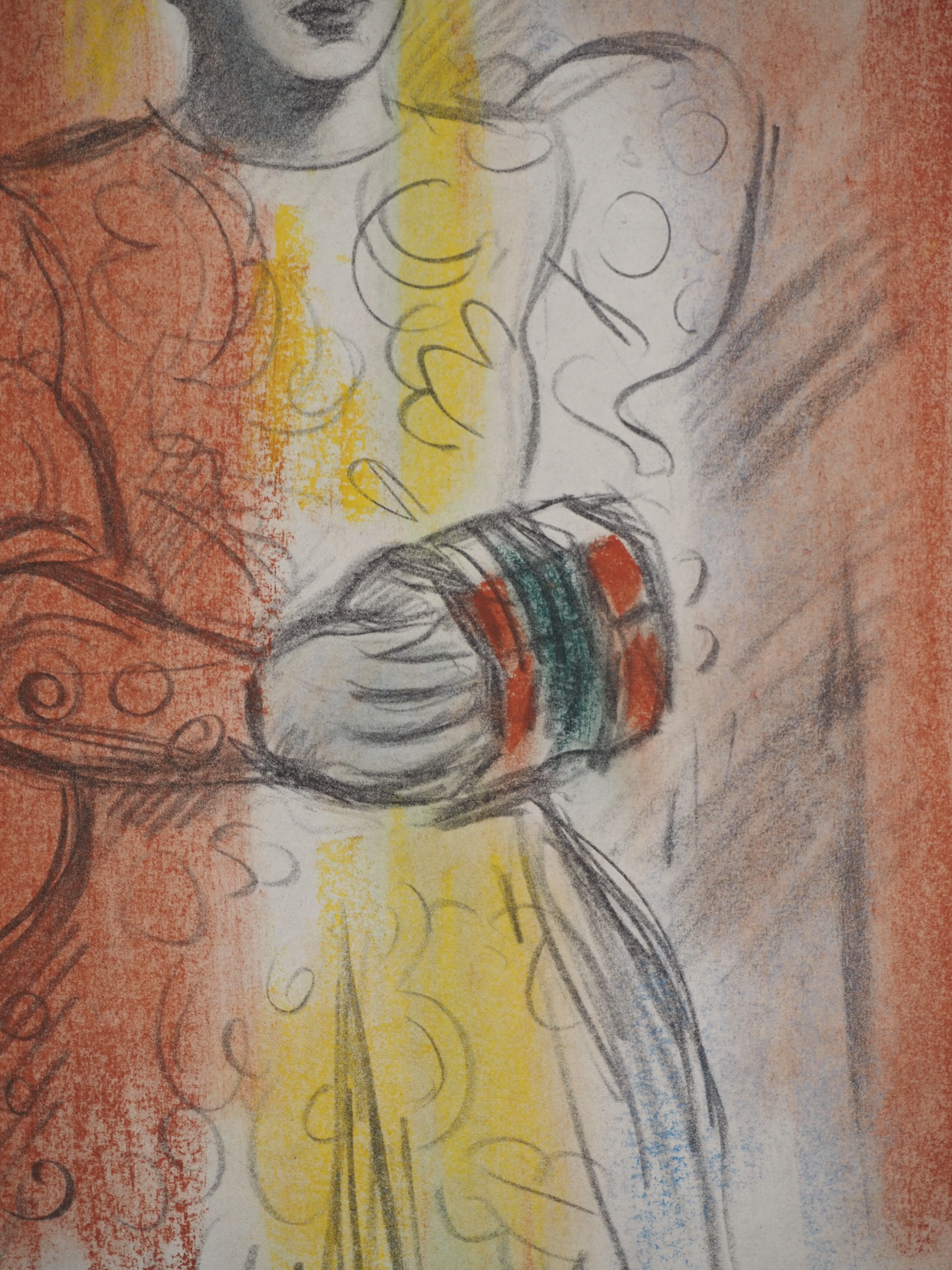 Michel ADLEN : Pipo le clown jongleur, Lithographie originale signée - Image 5