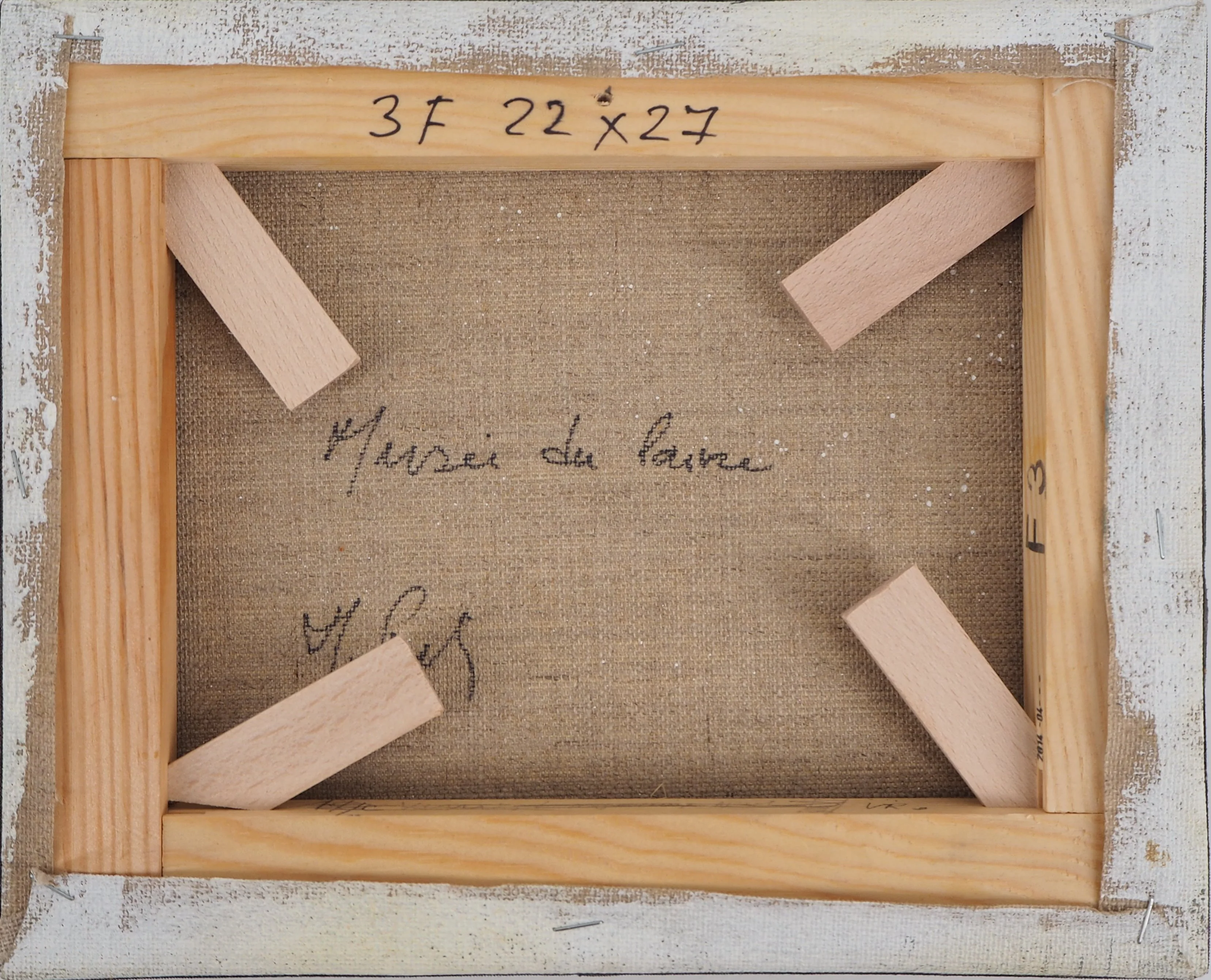 Michel PABOIS : Paris, Musée du Louvre, Huile sur toile originale signée - Image 5