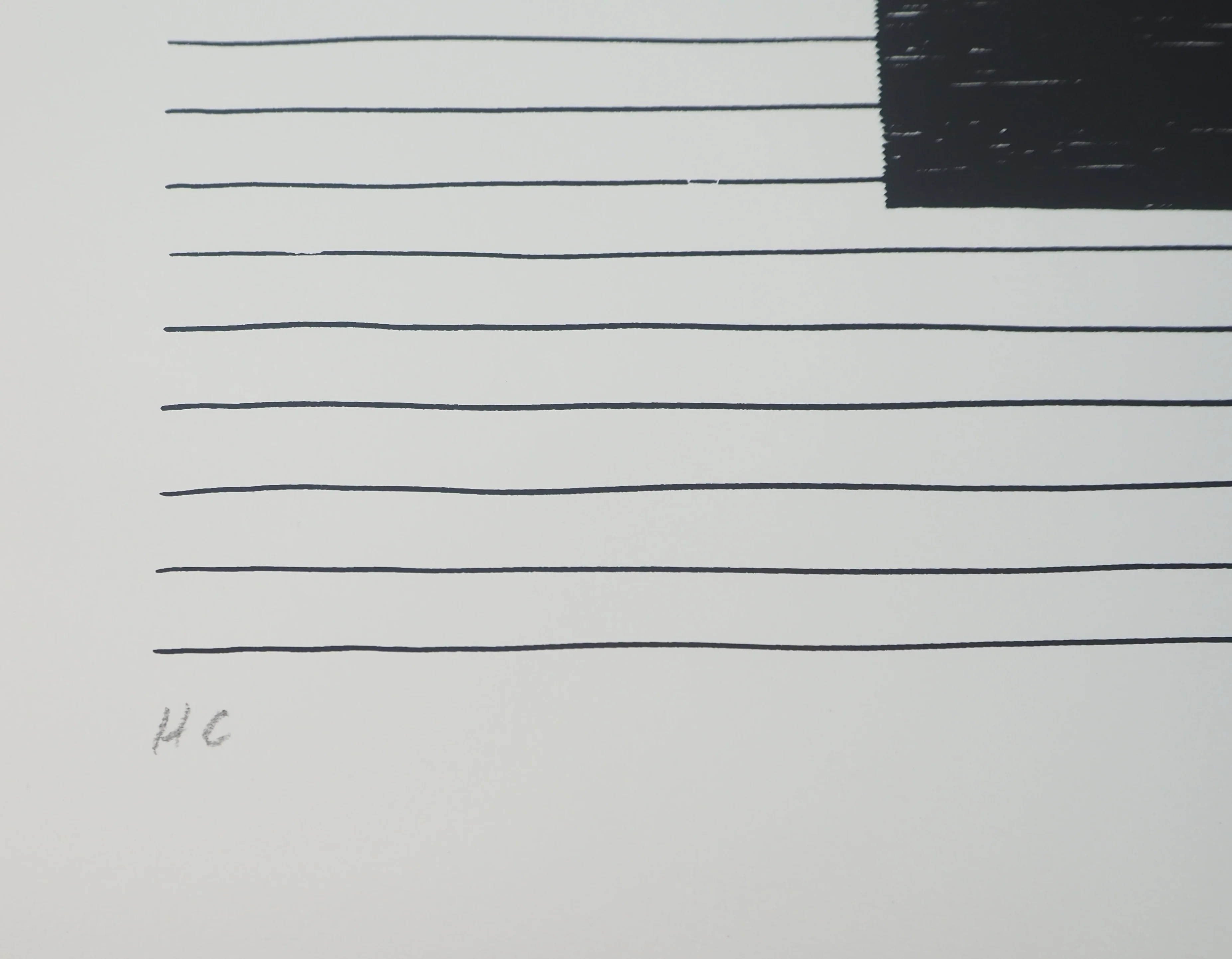 Michel SEUPHOR : Entre lumière et obscurité, Lithographie originale signée - Image 6
