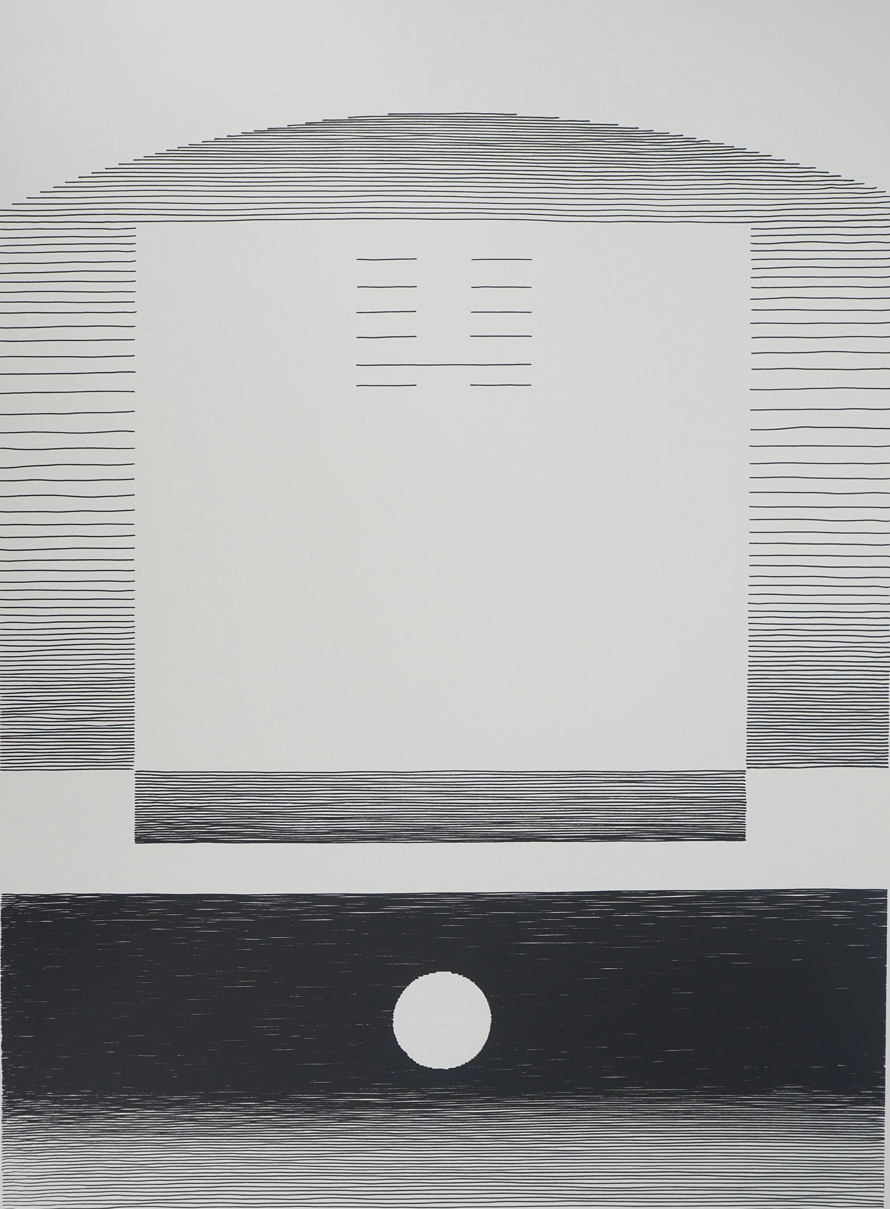 Michel SEUPHOR : Ombre et lumière, Lithographie originale signée - Image 3