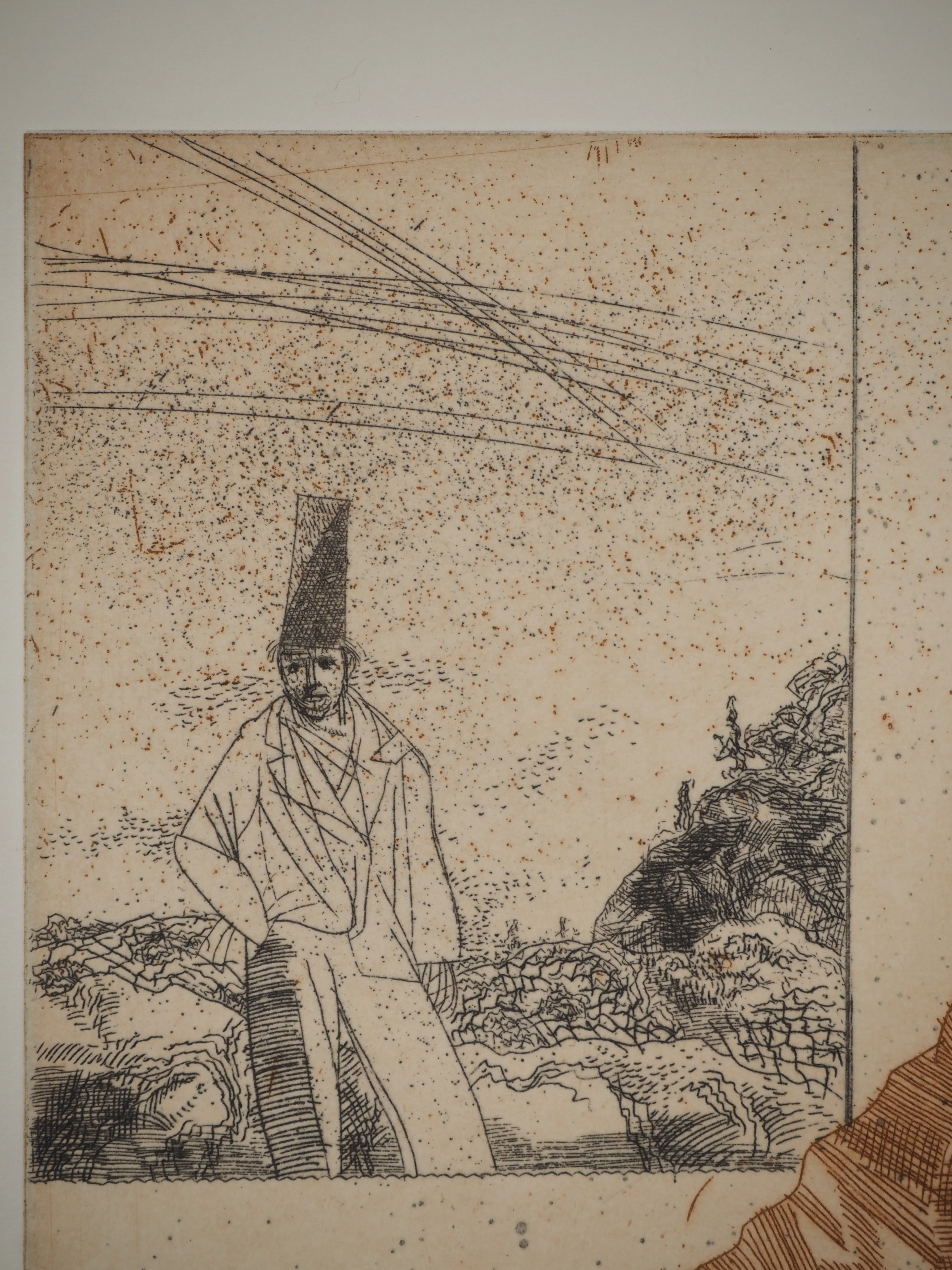 Miguel CONDE : Vanitas chez Seghers, Gravure originale signée - Image 6