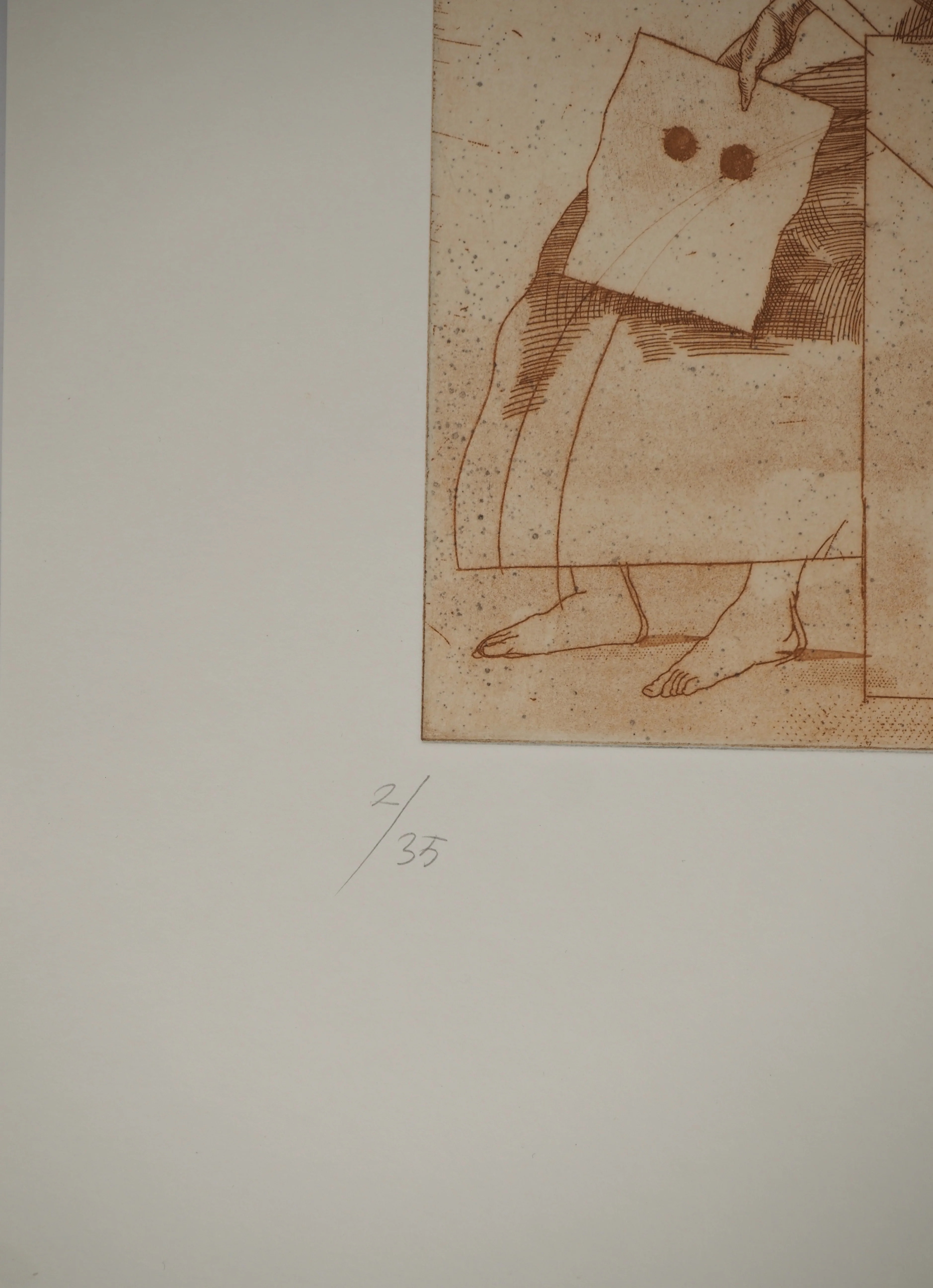 Miguel CONDE : Vanitas chez Seghers, Gravure originale signée - Image 7